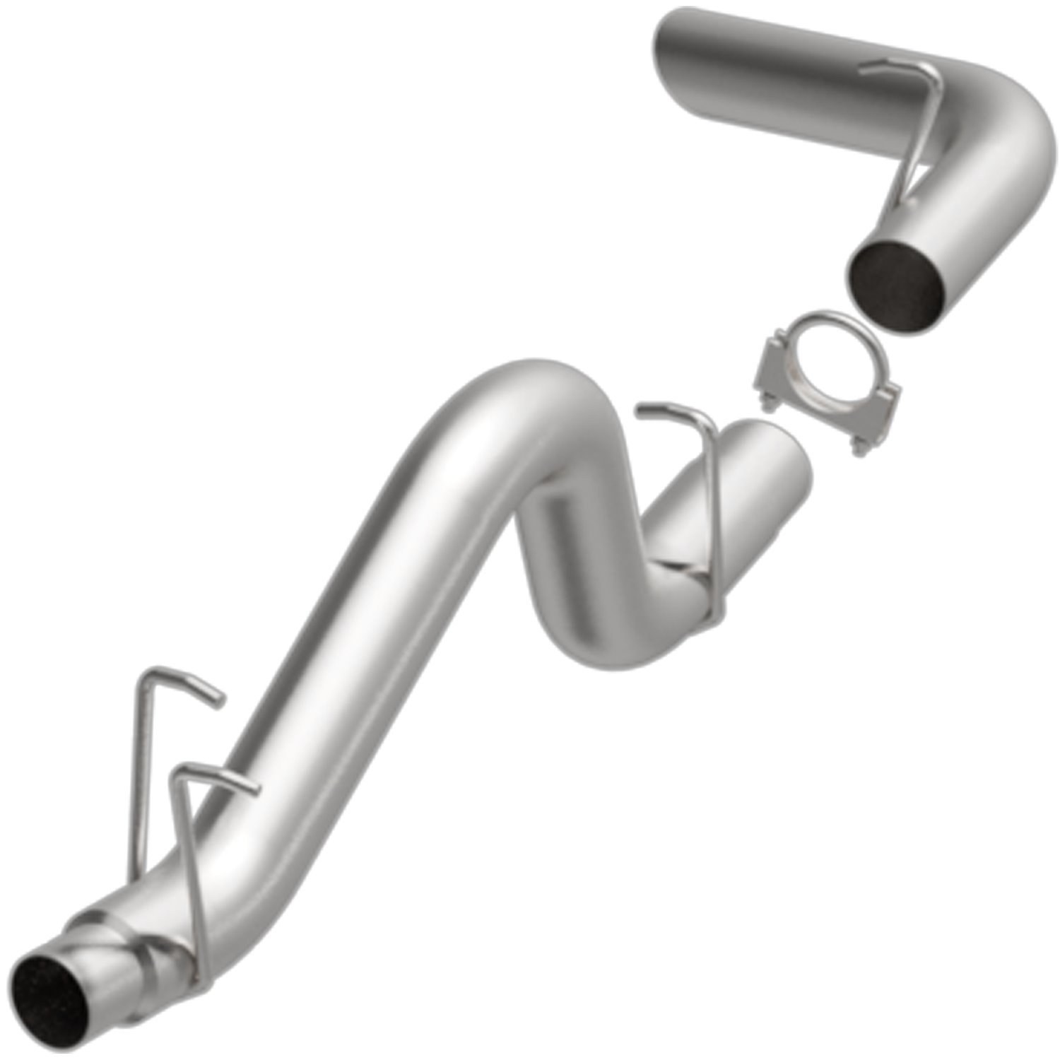 Direct-Fit Exhaust Tail Pipe, 1998-2002 Dodge Ram 1500/2500/3500
