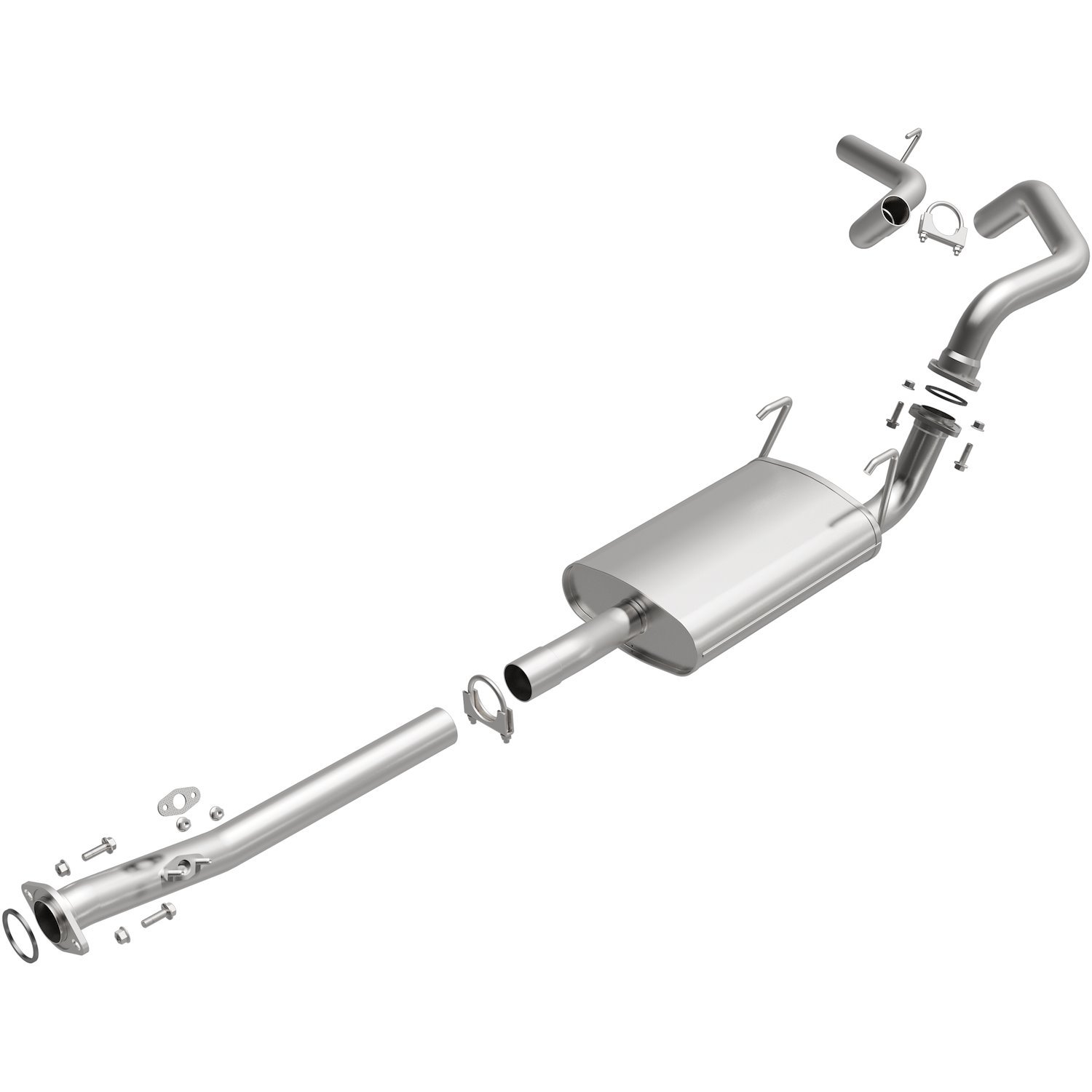 Direct-Fit Exhaust Kit, 1996-2000 Toyota 4Runner 3.4L