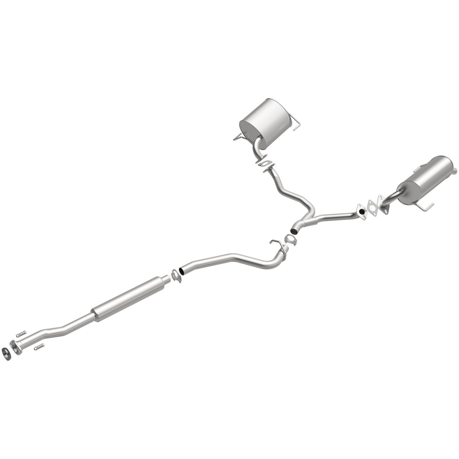 Direct-Fit Exhaust Kit, 2006-2009 Subaru Outback 2.5L