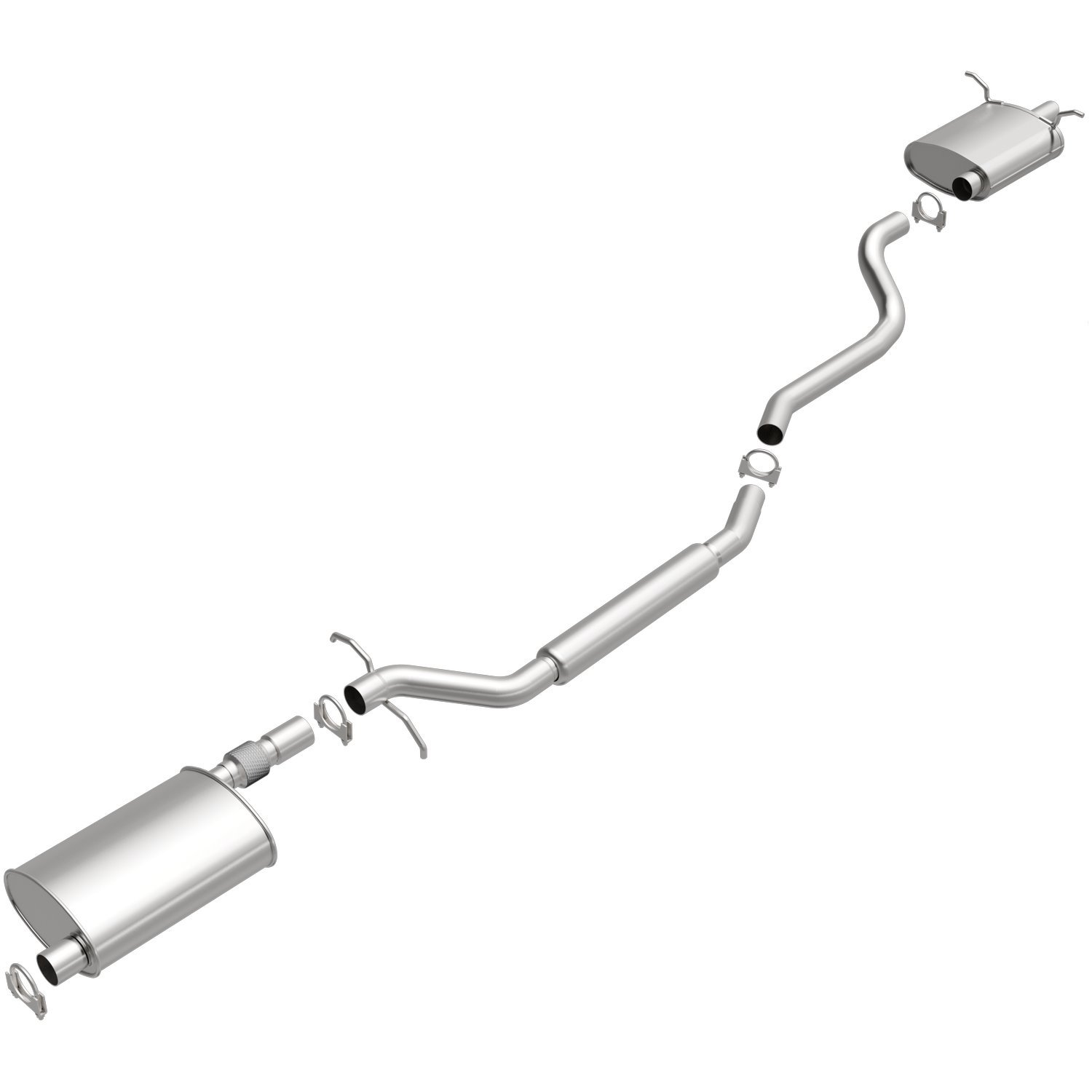 Direct-Fit Exhaust Kit, 2004-2006 Chrysler Pacifica 3.5L