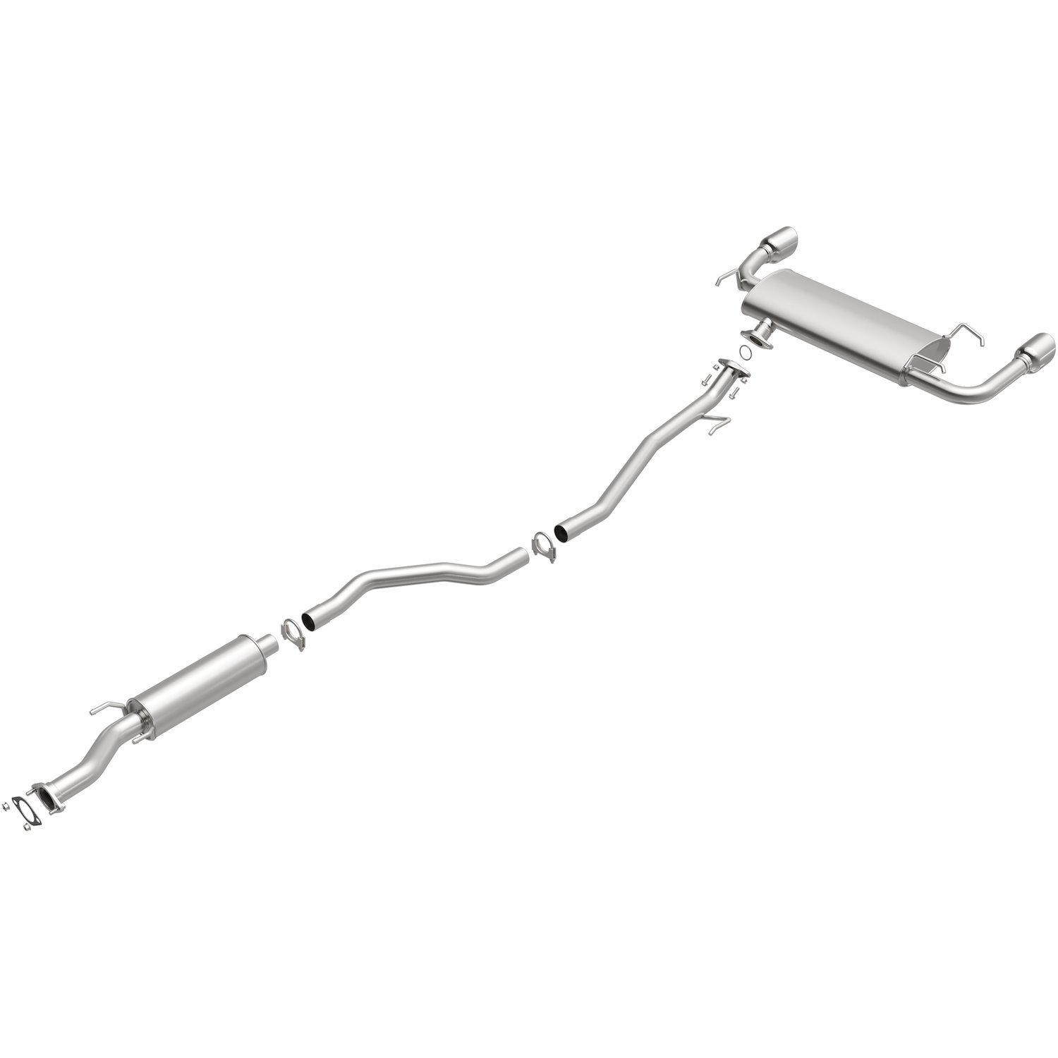 Direct-Fit Exhaust Kit, 2009-2014 Nissan Murano 3.5L