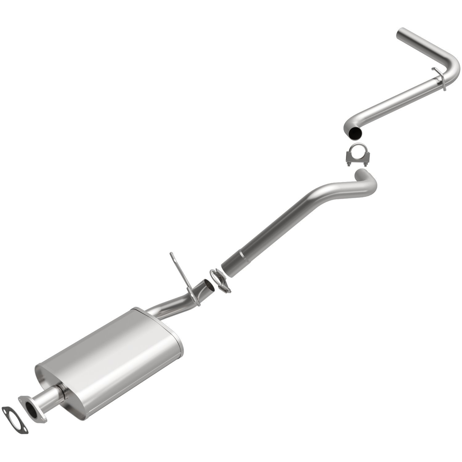 Direct-Fit Exhaust Kit, 1986-1989 Ford Bronco II