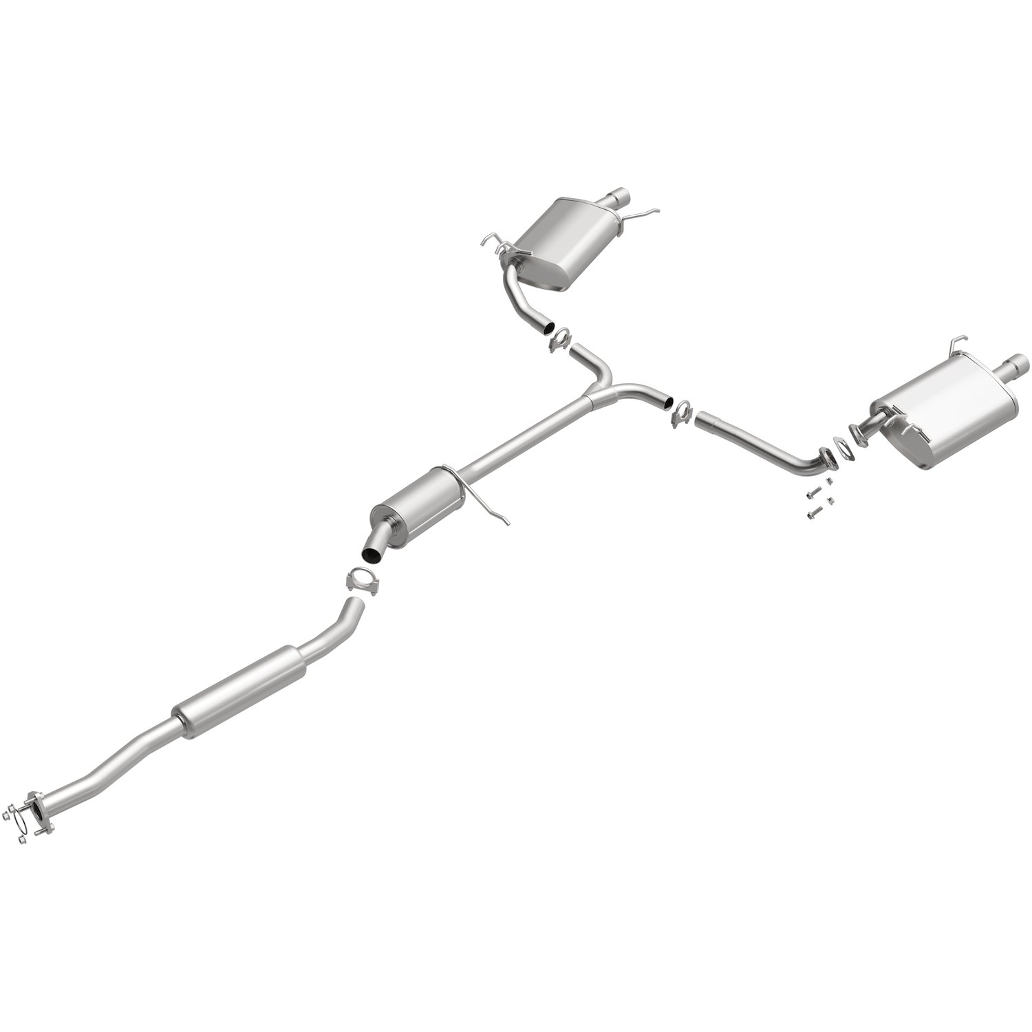 Direct-Fit Exhaust Kit, 2004-2008 Acura TSX 2.4L