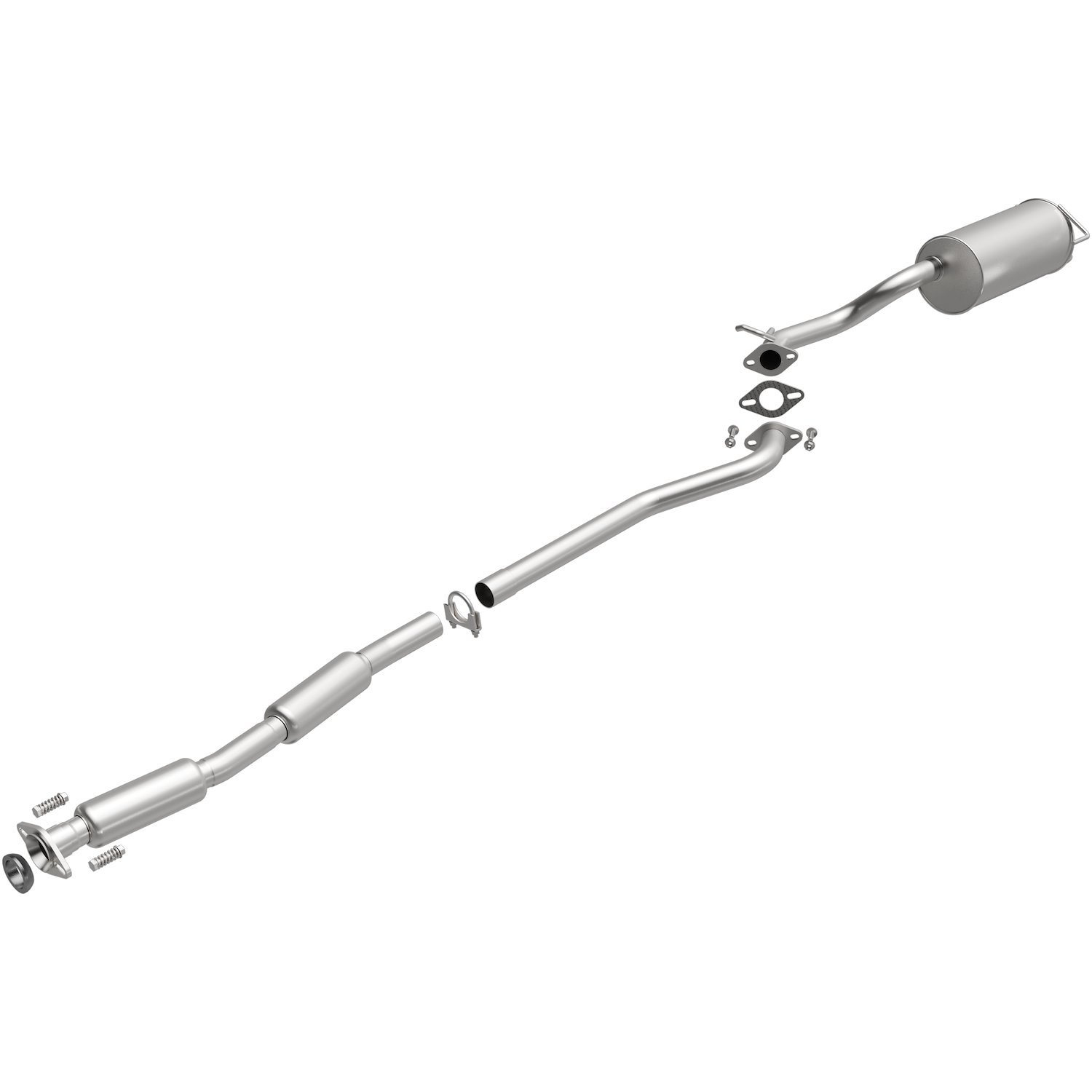 Direct-Fit Exhaust Kit, 2000-2004 Subaru Outback Legacy 2.5L