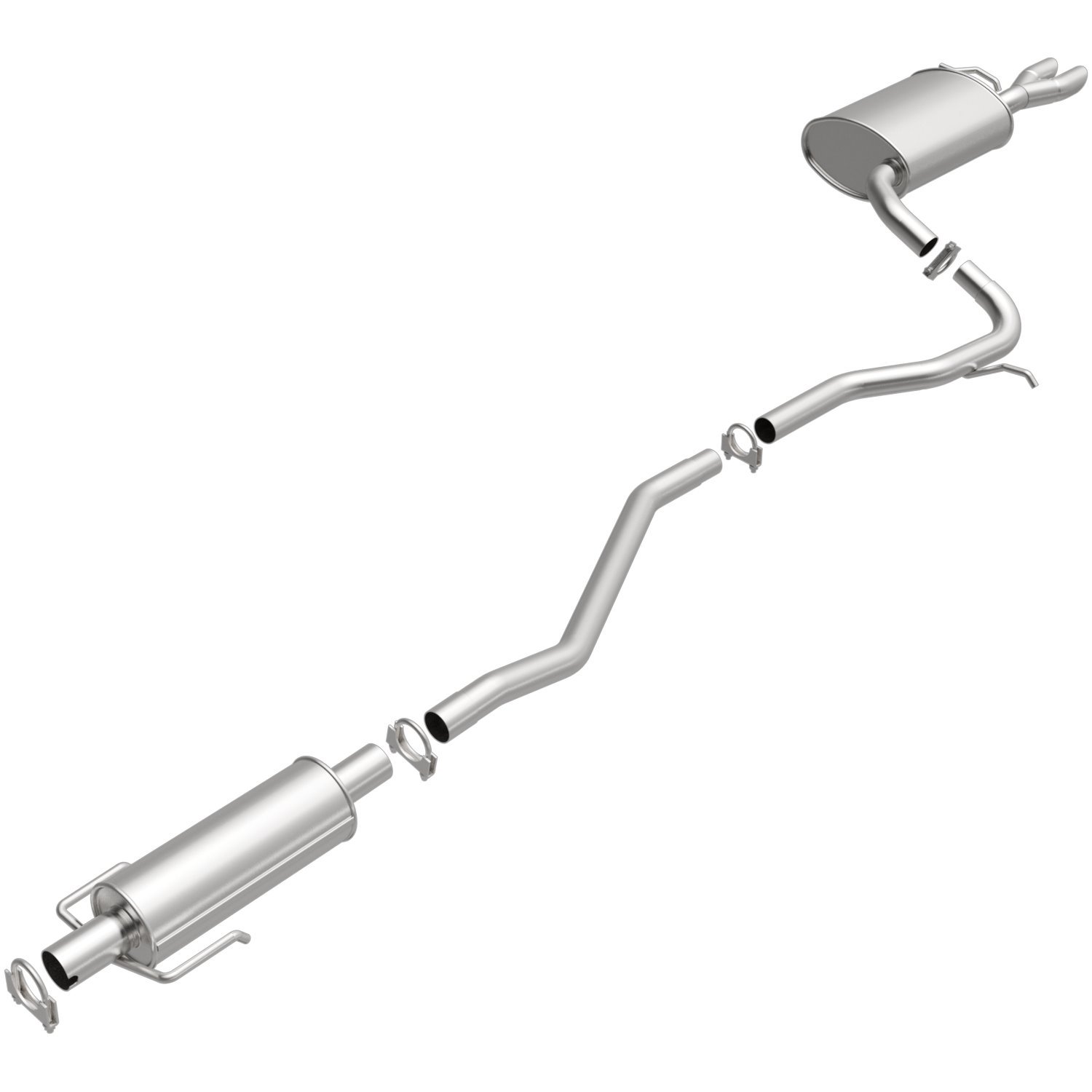 Direct-Fit Exhaust Kit, 2006-2010 Ford Fusion, Mecury Milan 2.3L