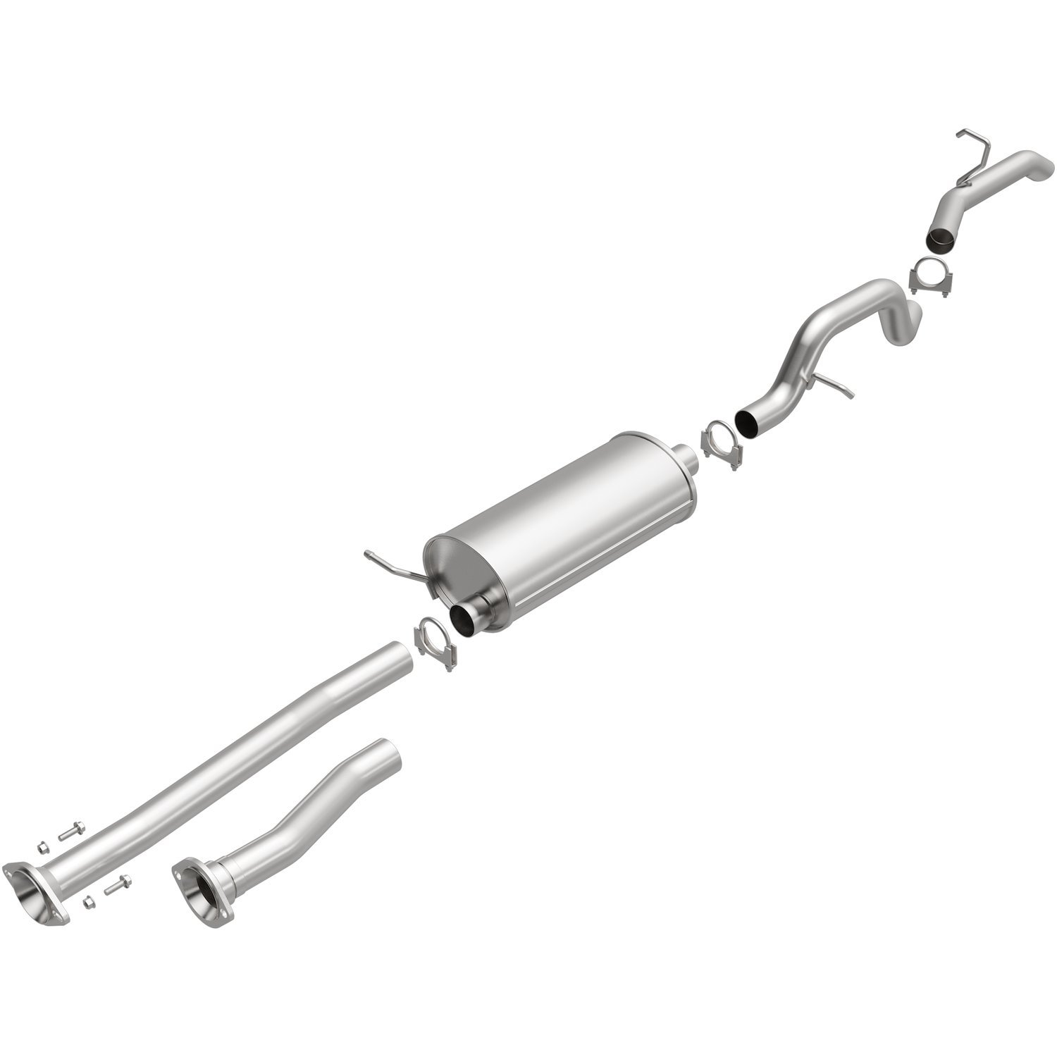 Direct-Fit Exhaust Kit, 2004-2007 GM Colorado/Canyon