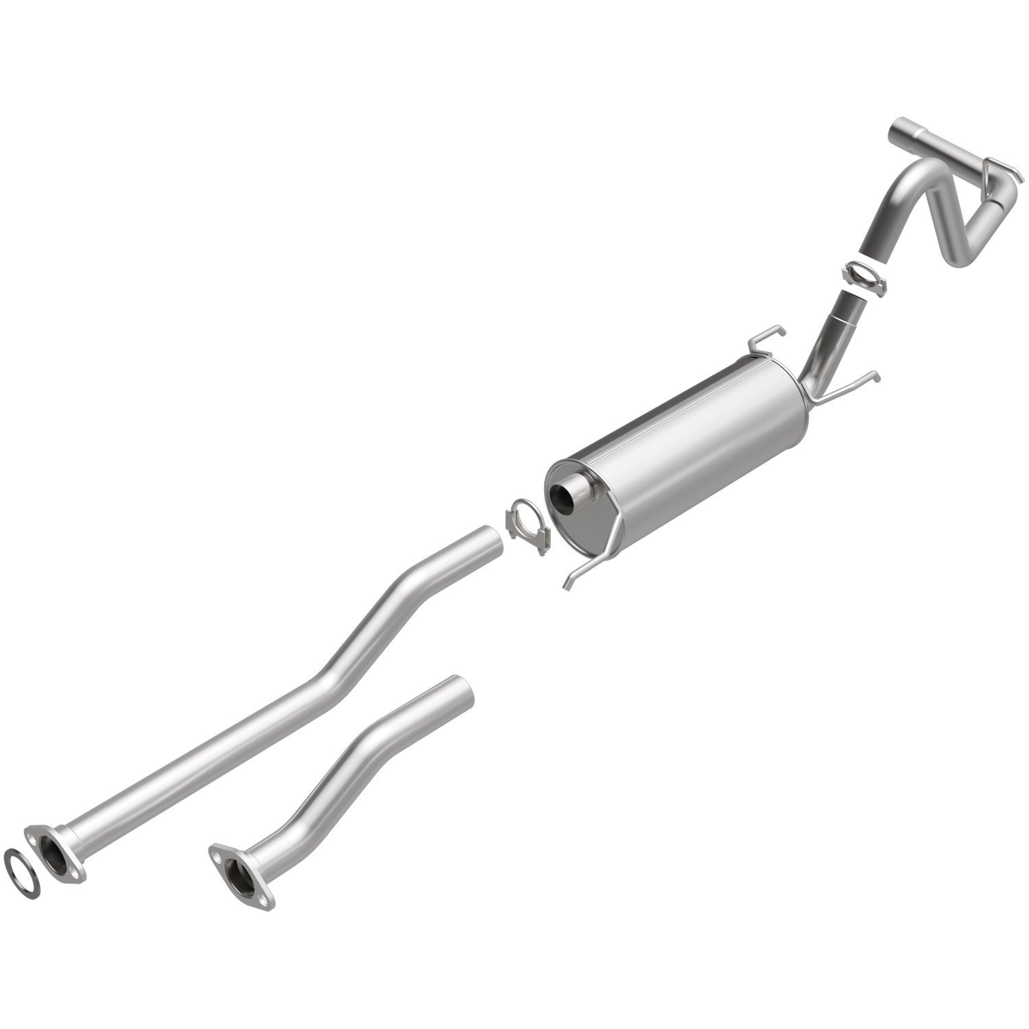 Direct-Fit Exhaust Kit, 2005-2012 Toyota Tacoma 2.7L