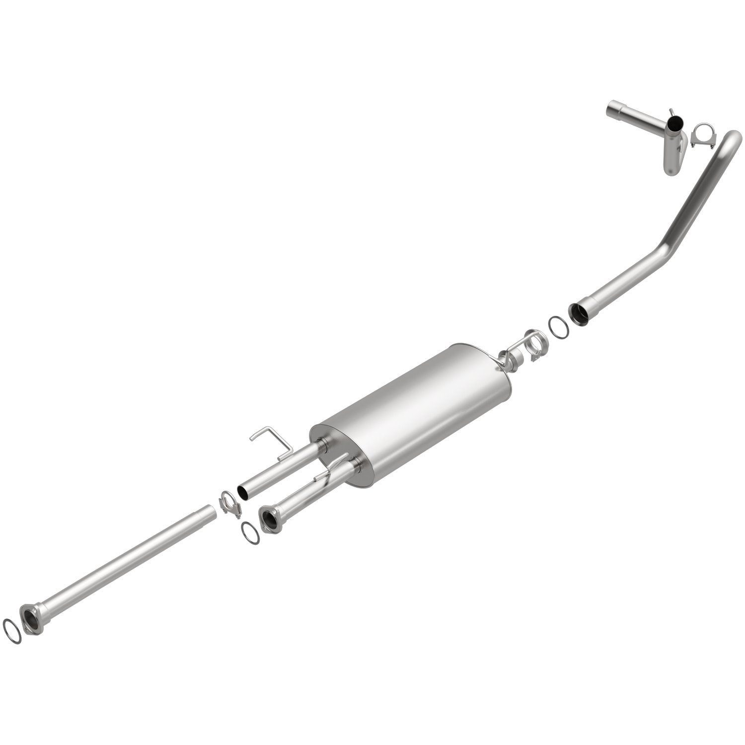 Direct-Fit Exhaust Kit, 2009-2013 Toyota Tundra