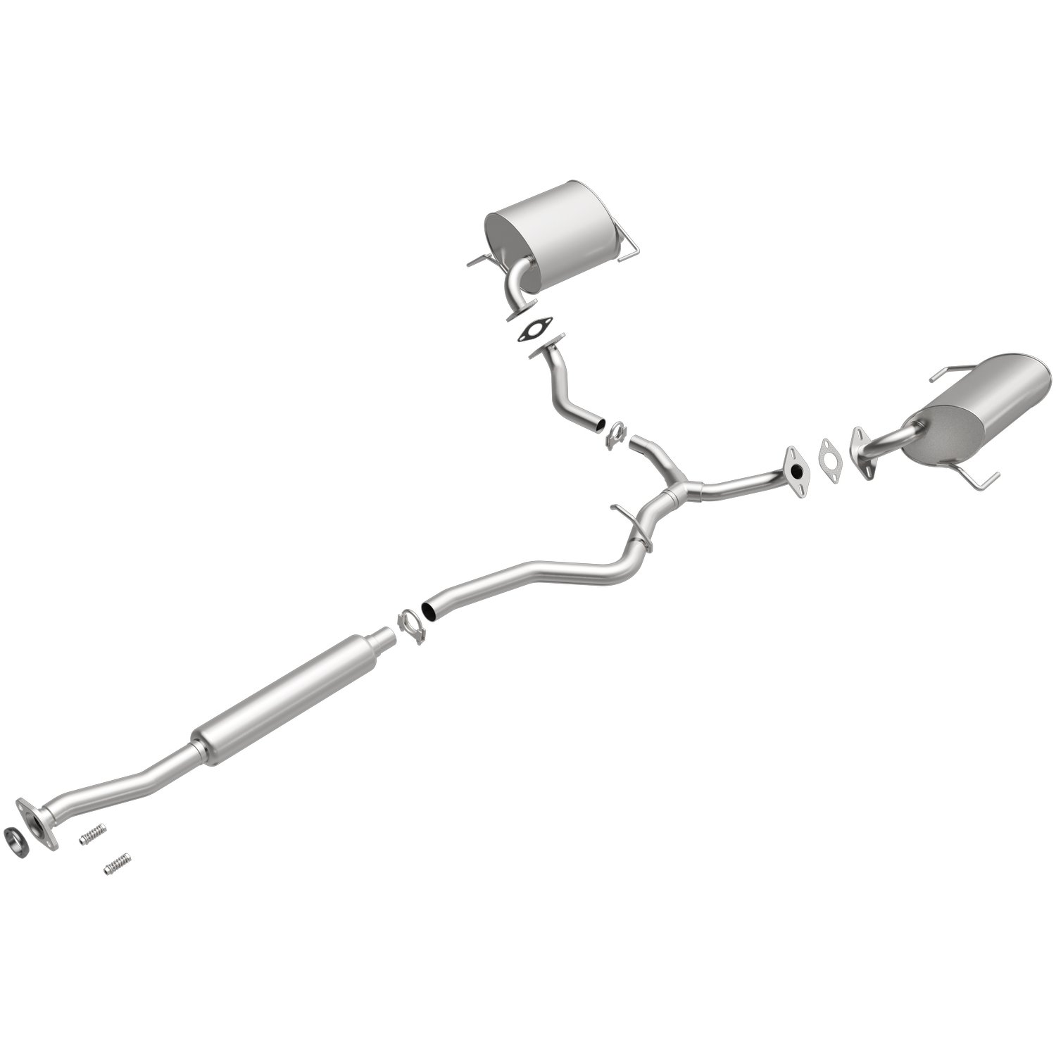 Direct-Fit Exhaust Kit, 2005 Subaru Outback 2.5L