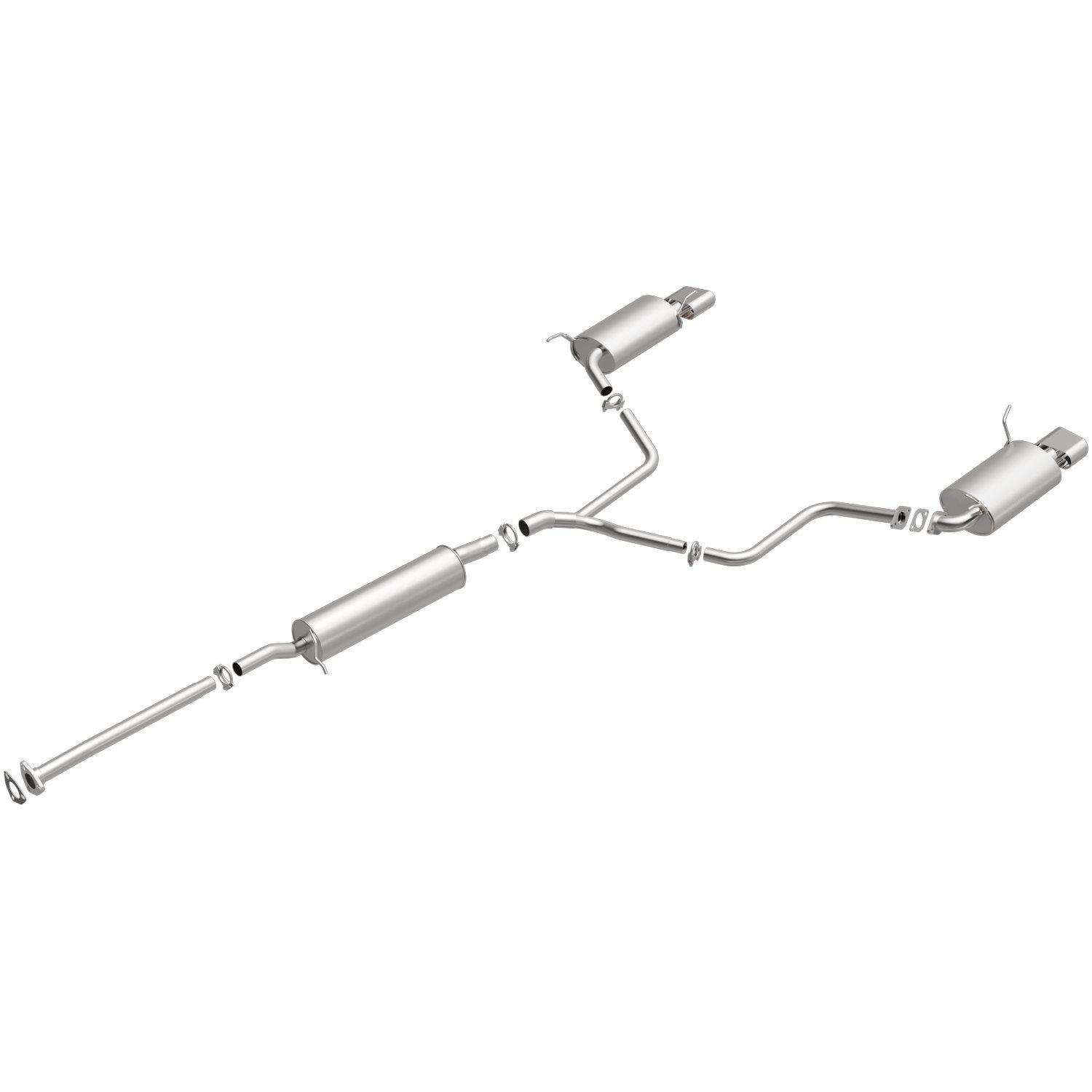 Direct-Fit Exhaust Kit, 2004-2006 Acura MDX 3.5L