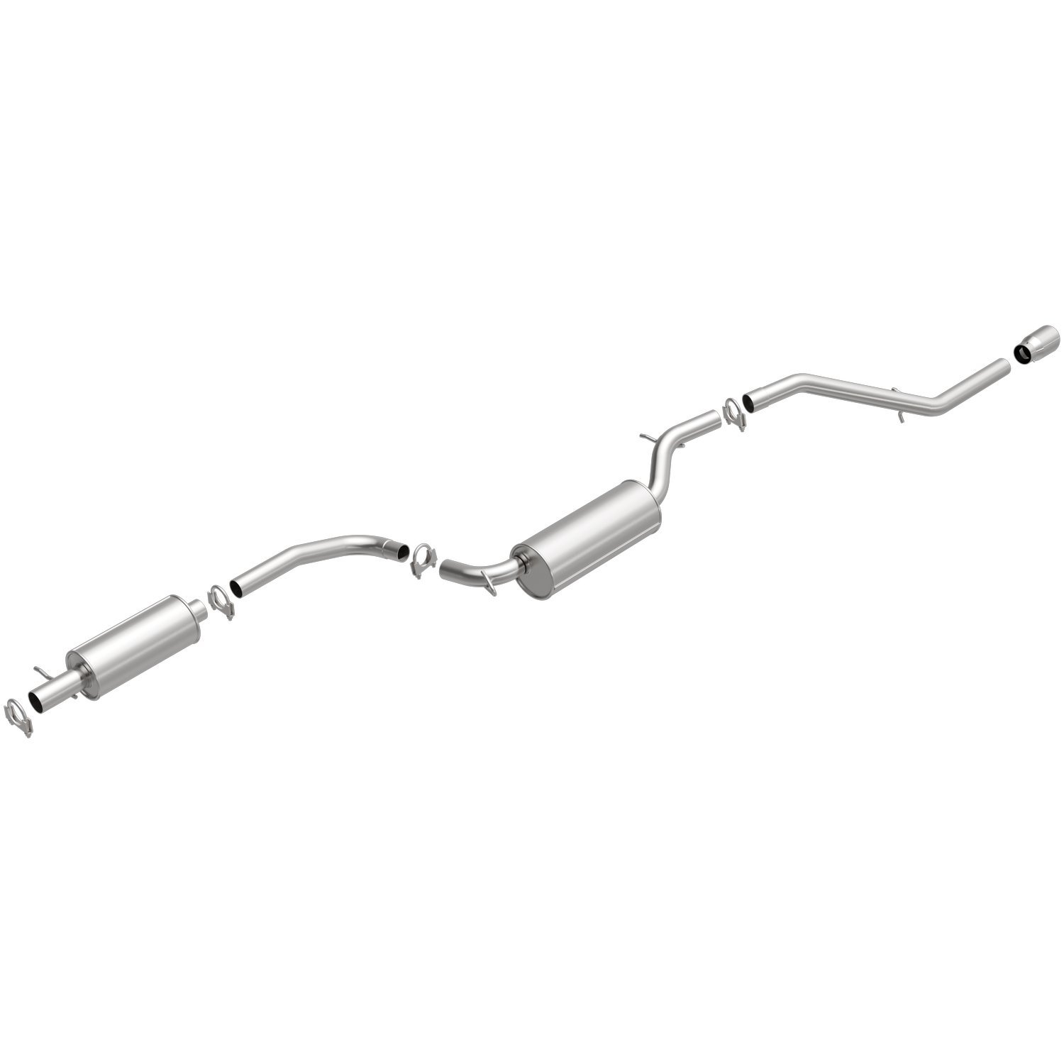 Direct-Fit Exhaust Kit, 2004-2009 Mazda 3