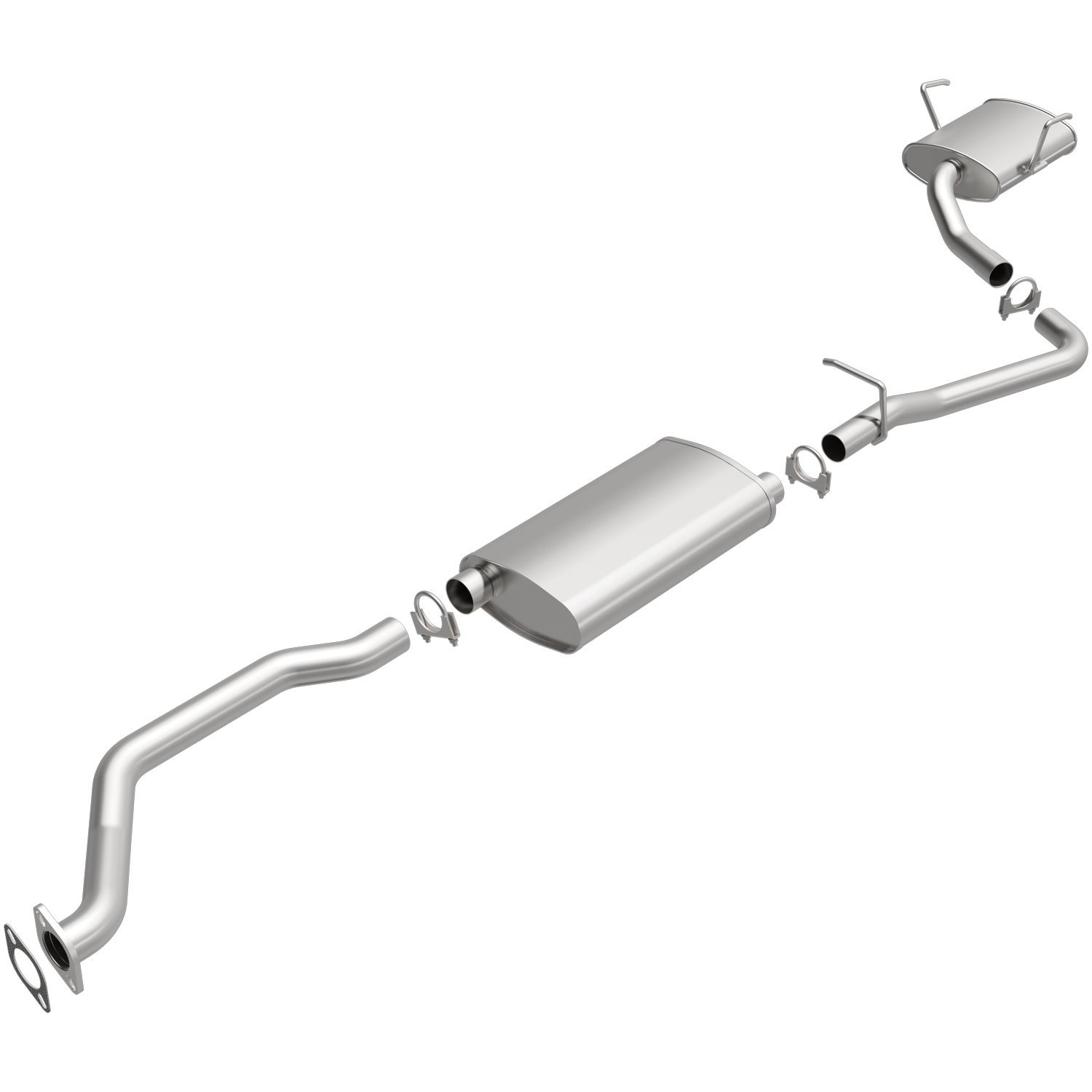 Direct-Fit Exhaust Kit, 2009-2017 Chevy Traverse 3.6L
