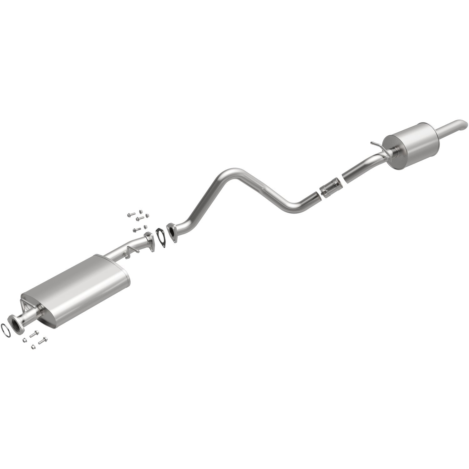 Direct-Fit Exhaust Kit, 1999-2004 Land Rover Discovery 4.0L