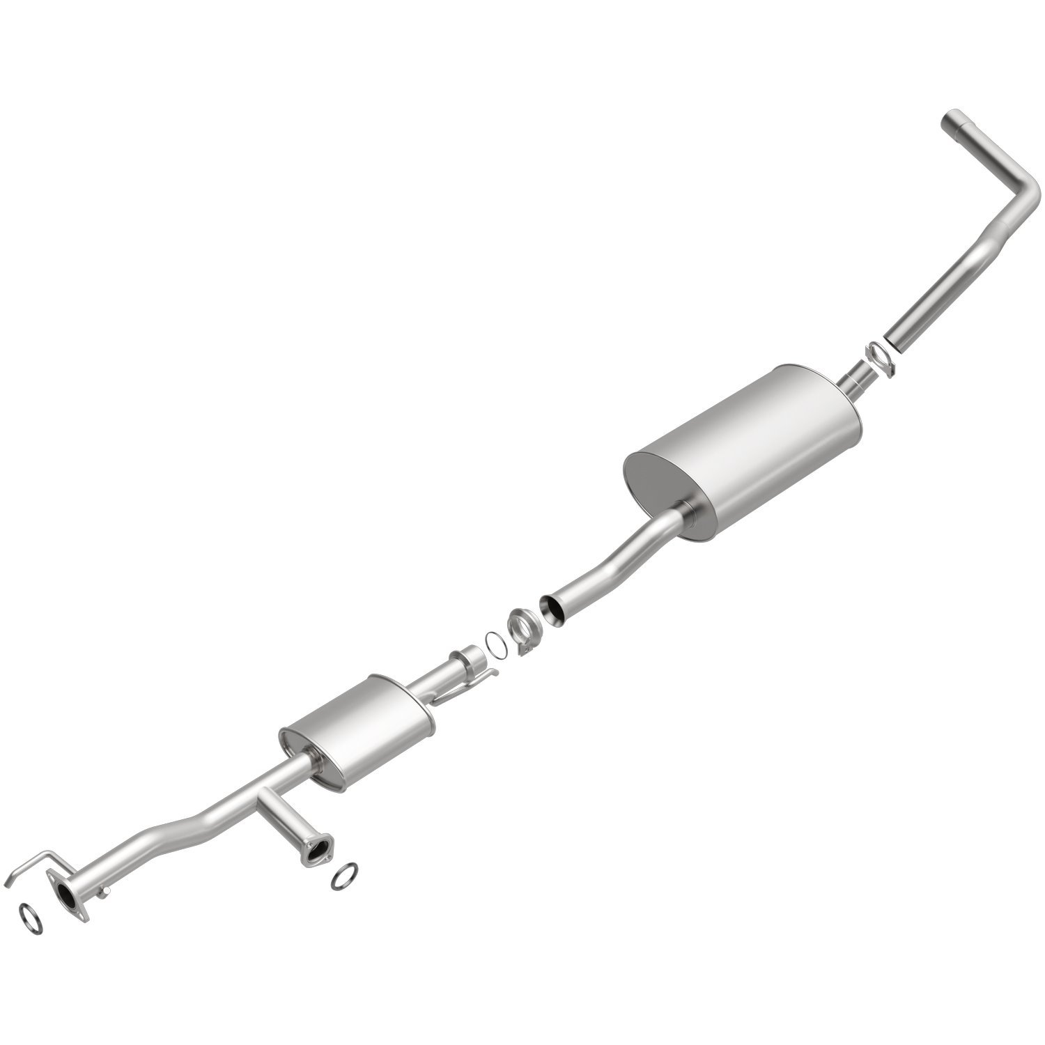Direct-Fit Exhaust Kit, 2000-2006 Toyota Tundra