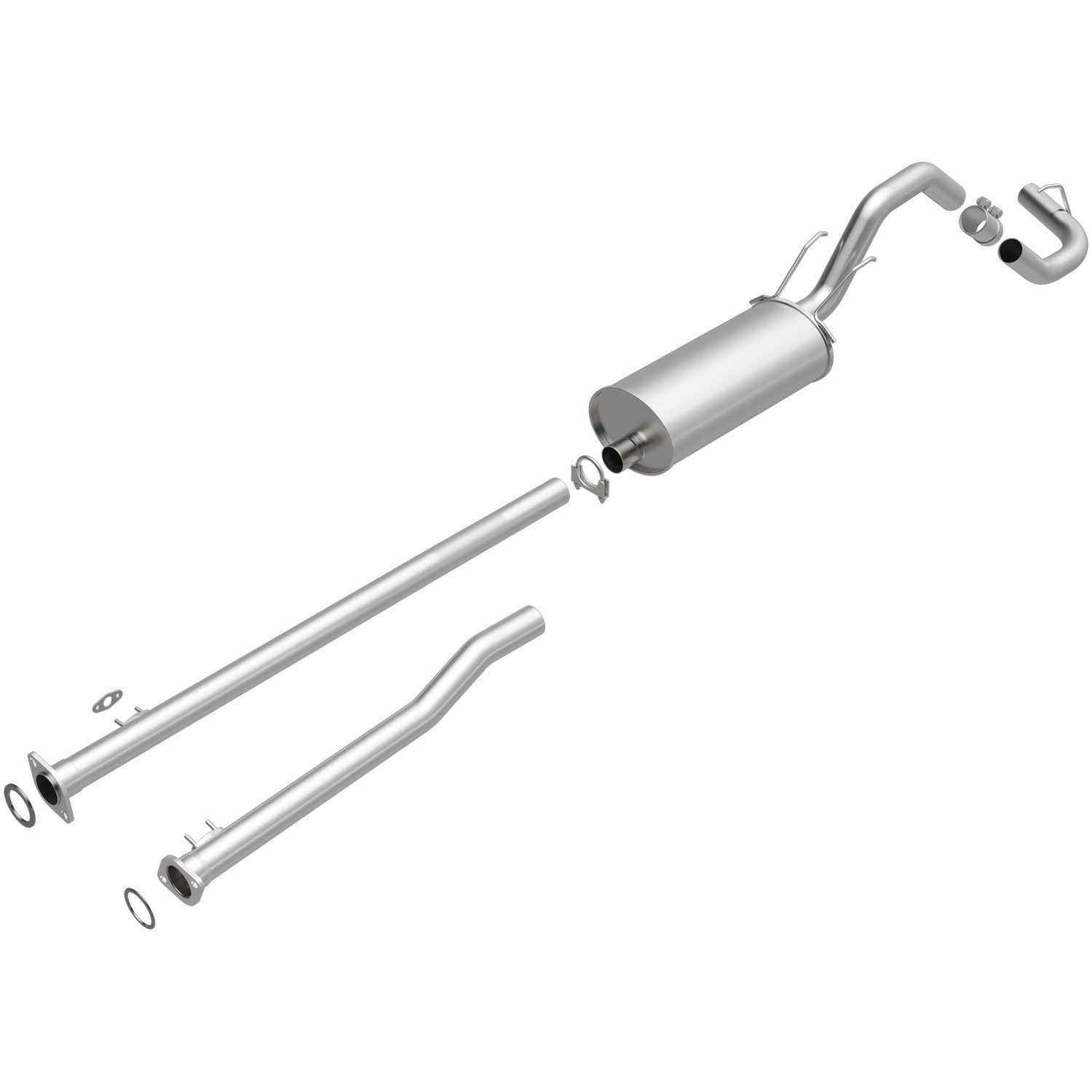 Direct-Fit Exhaust Kit, 1995-2004 Toyota Tacoma 3.4L
