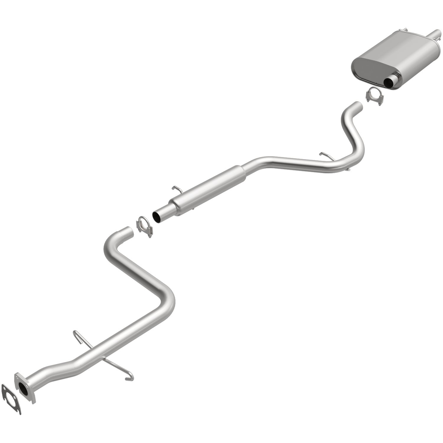 Direct-Fit Exhaust Kit, 1995-2001 Chevy Lumina/Monte Carlo 3.1L