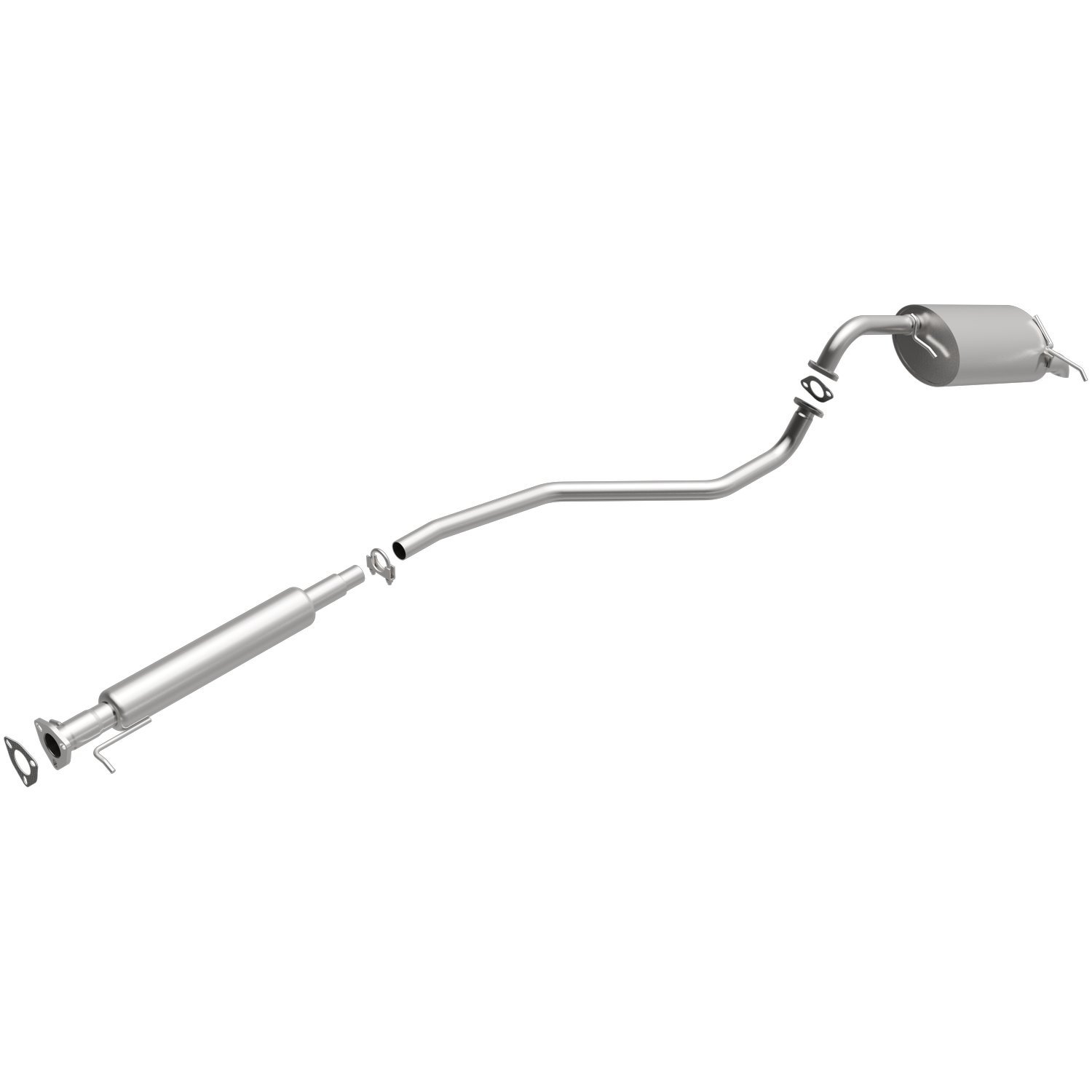 Direct-Fit Exhaust Kit, 2004-2008 Reno Forenza Optra 2.0L