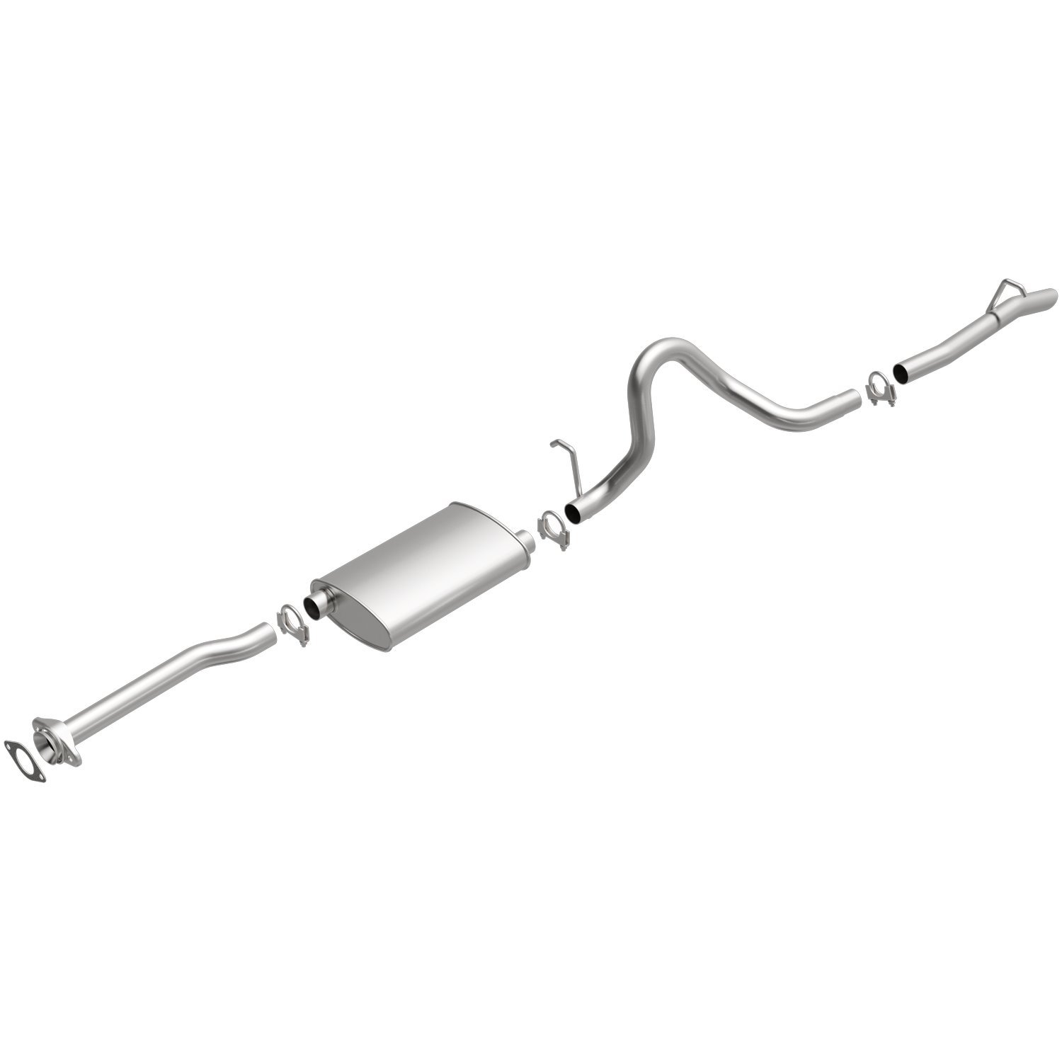 Direct-Fit Exhaust Kit, 1994-1997 Ford Mustang 3.8L