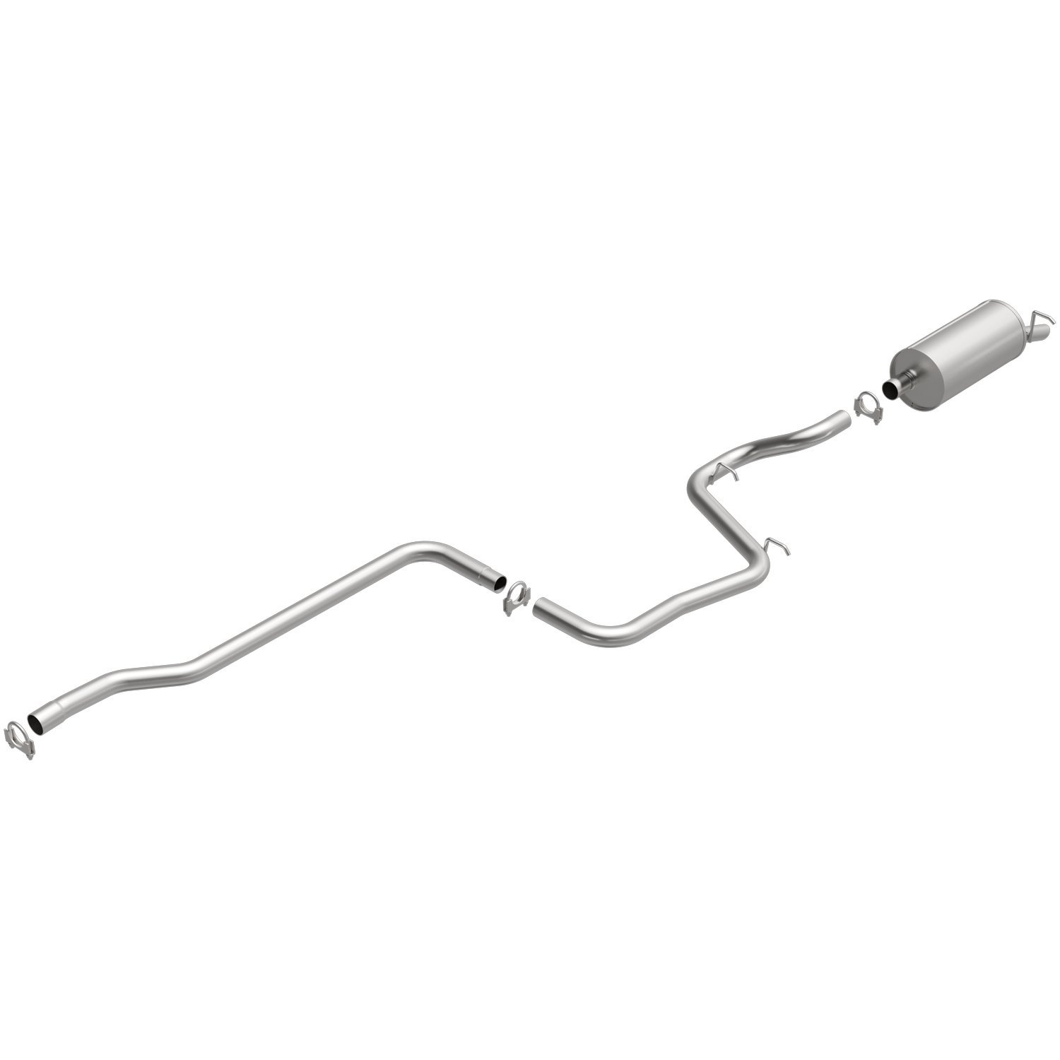 Direct-Fit Exhaust Kit, 1984-1994 Ford Tempo, Mercury Topaz