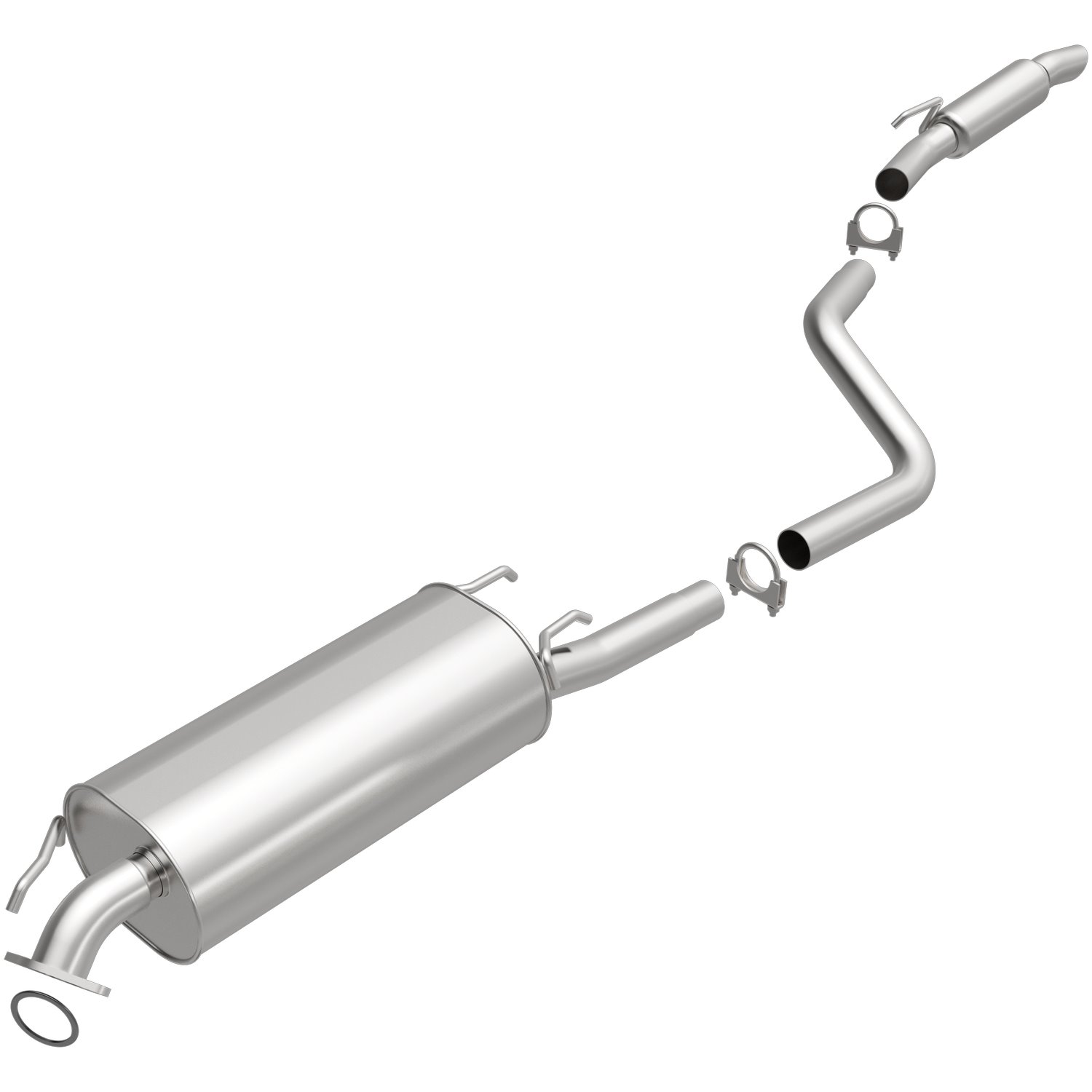 Direct-Fit Exhaust Kit, 2004-2010 Toyota Sienna 3.3L
