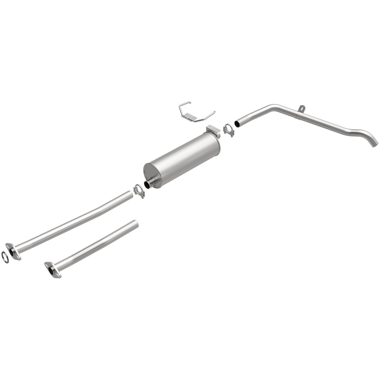 Direct-Fit Exhaust Kit, 1986-1988 Toyota Pickup 2.4L