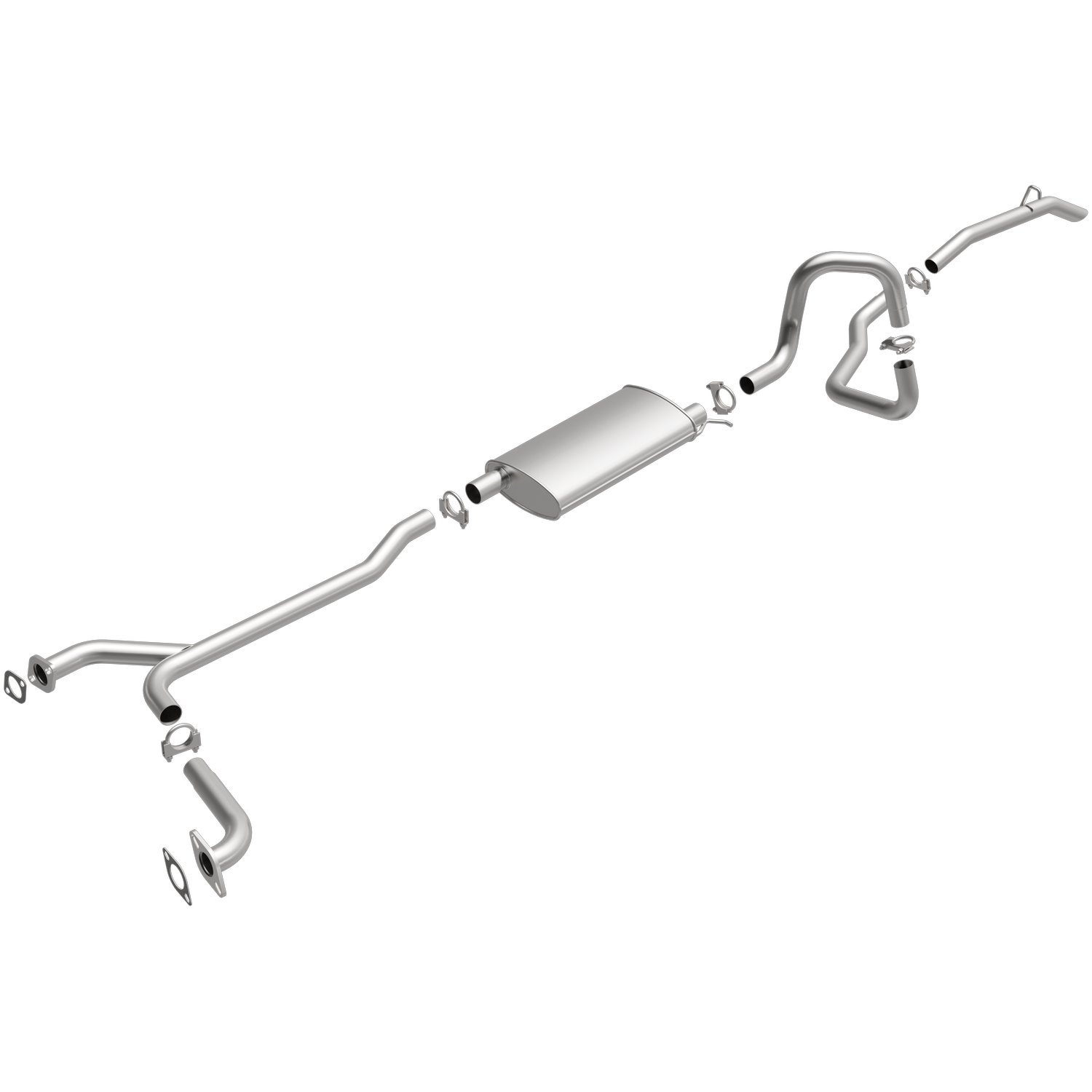 Direct-Fit Exhaust Kit, 1990-1997 Ford Crown Victoria LTD