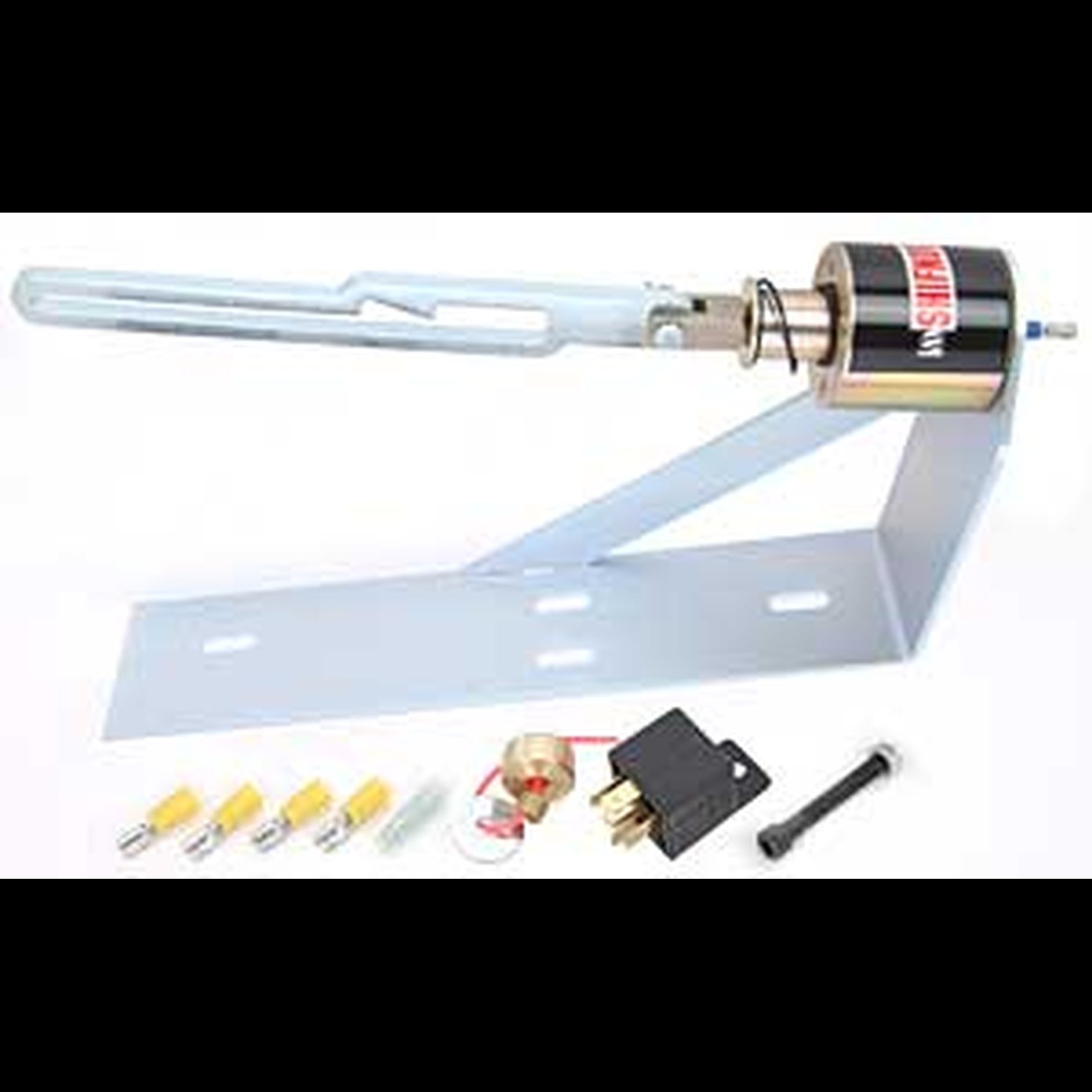 Electric Solenoid Shifter Kit 3-Speed Front Exit Cable Hurst