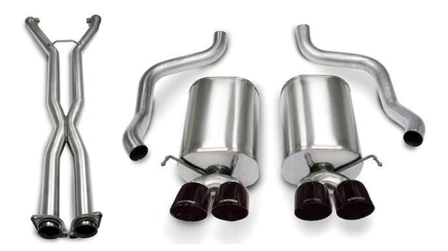 Corsa 14169CB4BLK: CAT-BACK EXHAUST SYSTEM JEGS