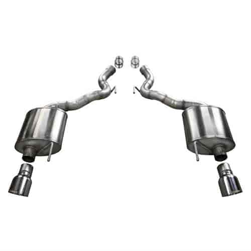 Sport Axle-Back Exhaust System 2015-2017 Ford Mustang GT Convertible 5.0L