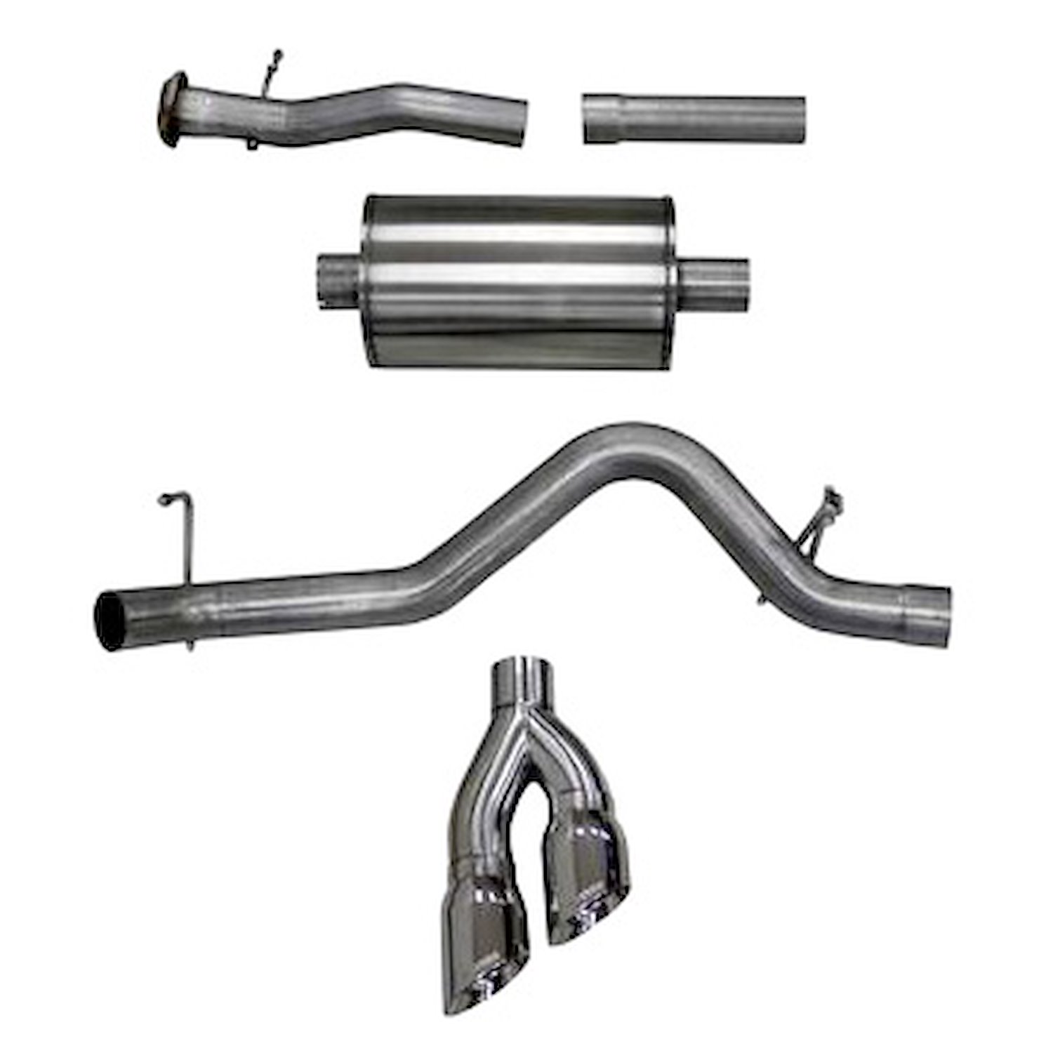 Sport Cat-Back Exhaust System 2015-2016 Chevy Colorado/GMC Canyon 3.6L