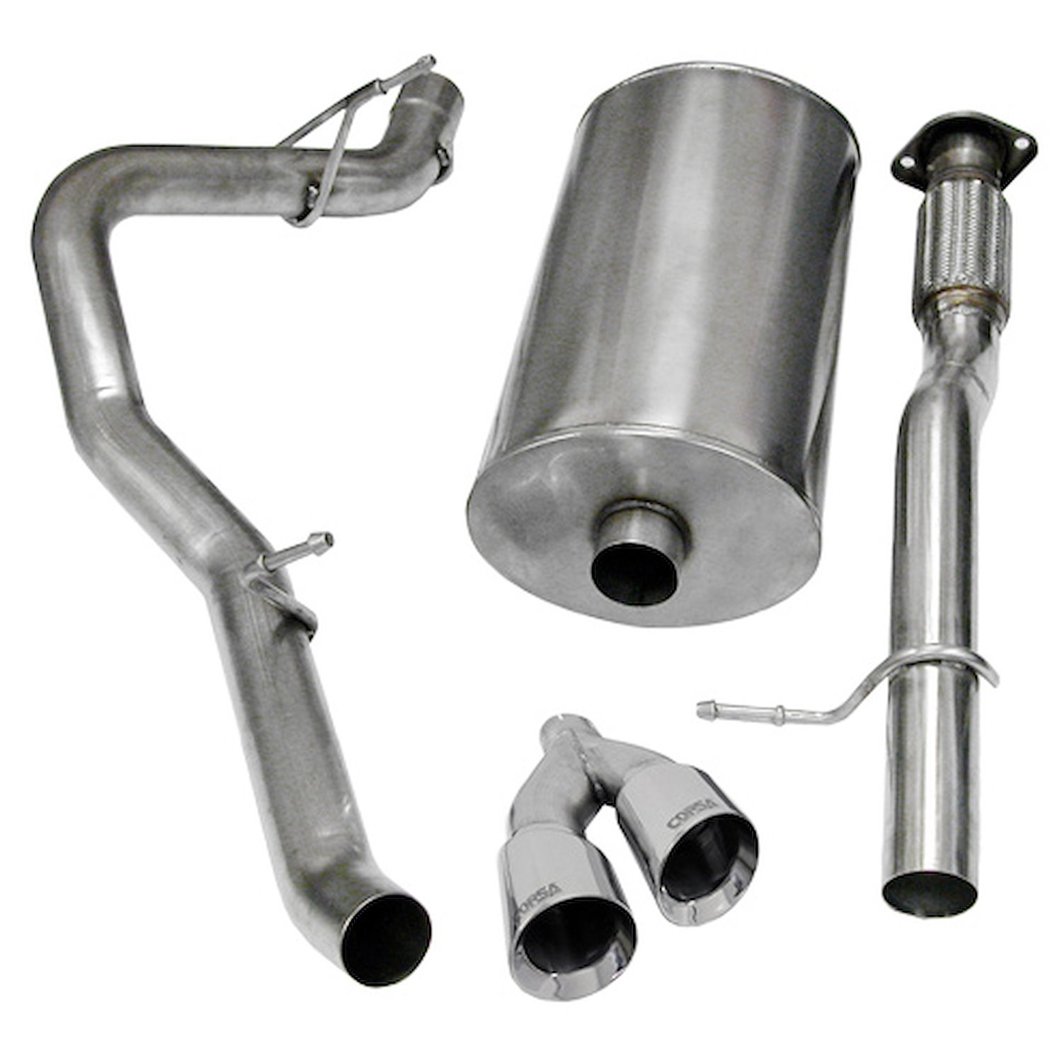 Sport Cat-Back Exhaust System 2009-2014 Chevy Avalanche/Suburban