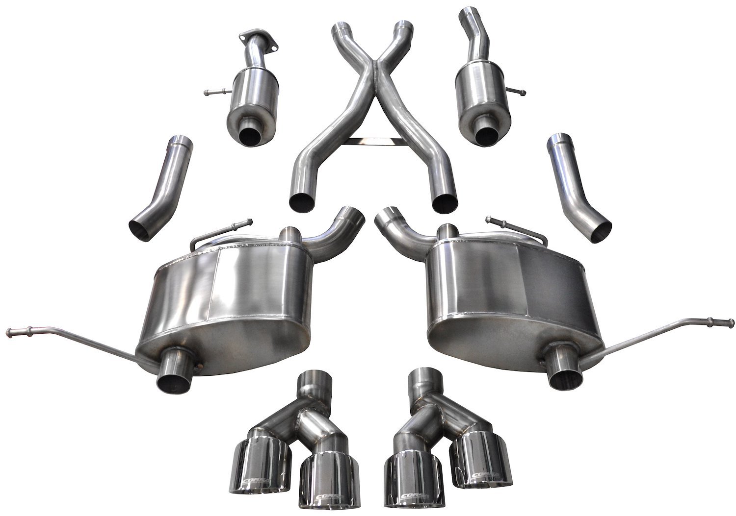 Sport Cat-Back Exhaust System Jeep Grand Cherokee 3.6L