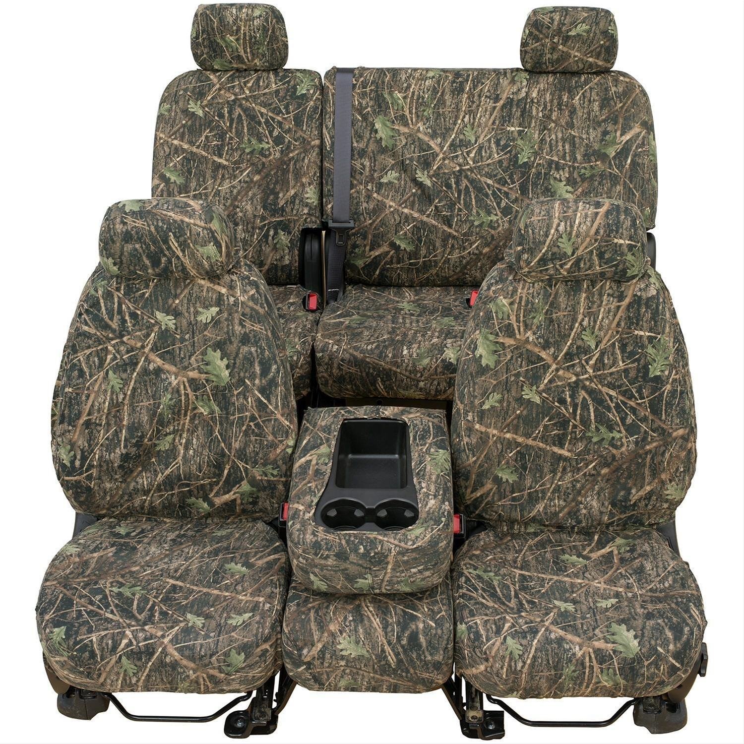 SeatSaver Custom Seat Cover True Timber Camo Conceal Green w/Bucket Seat w/Adjustable Headrest