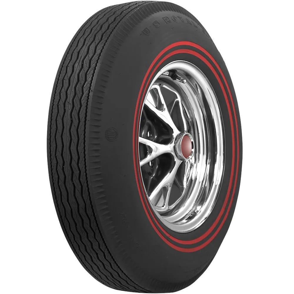 U.S. Royal Dual Redline Bias Ply Tire [695-14]