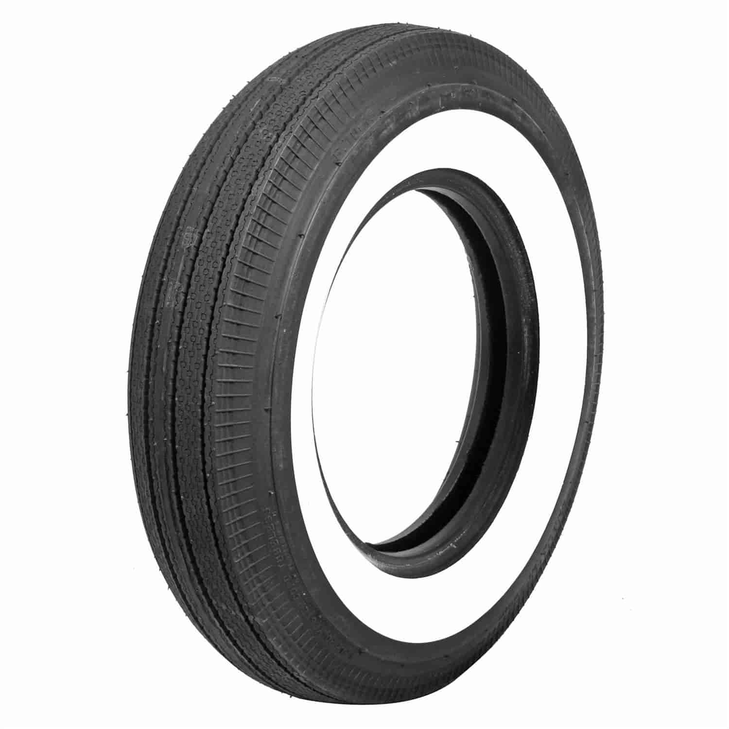 Coker Classic Wide Whitewall Bias Ply Tire 670-15