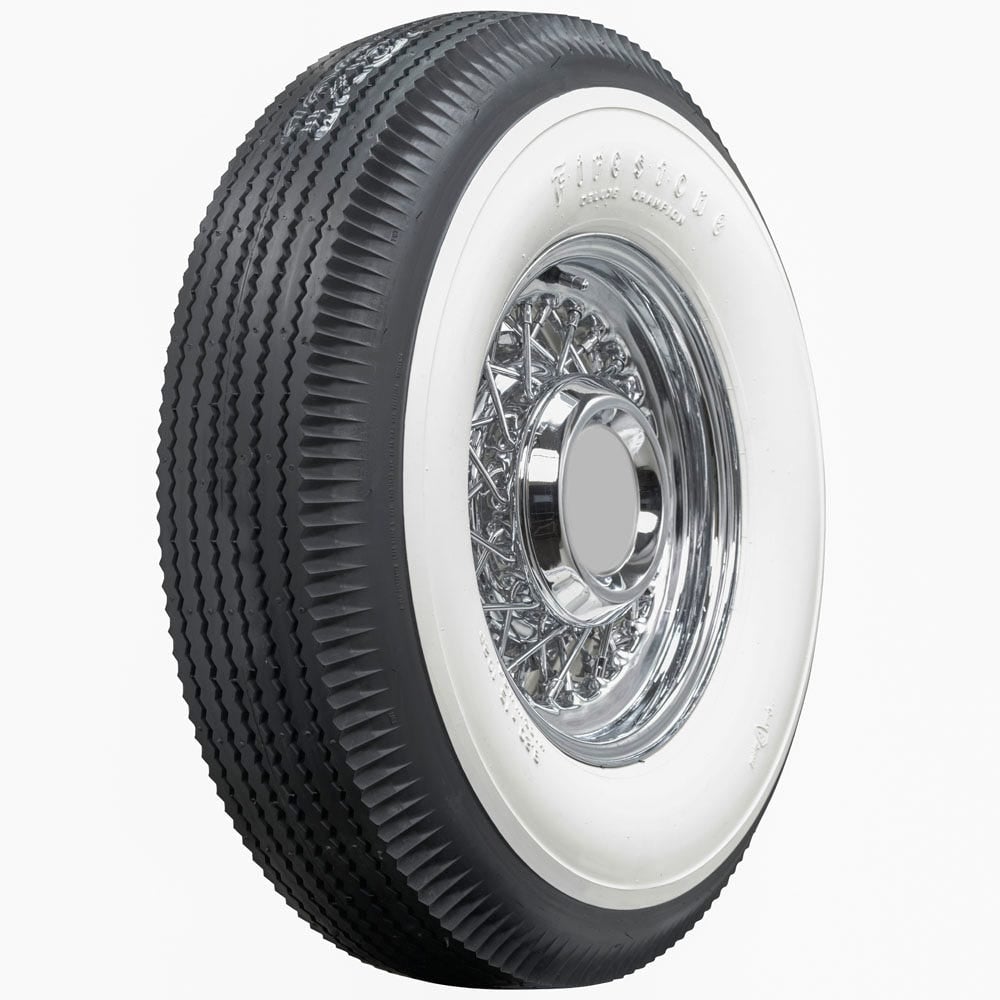 Firestone Classic Bias Ply Tire 820-15 [3.500 in. Wide Whitewall]