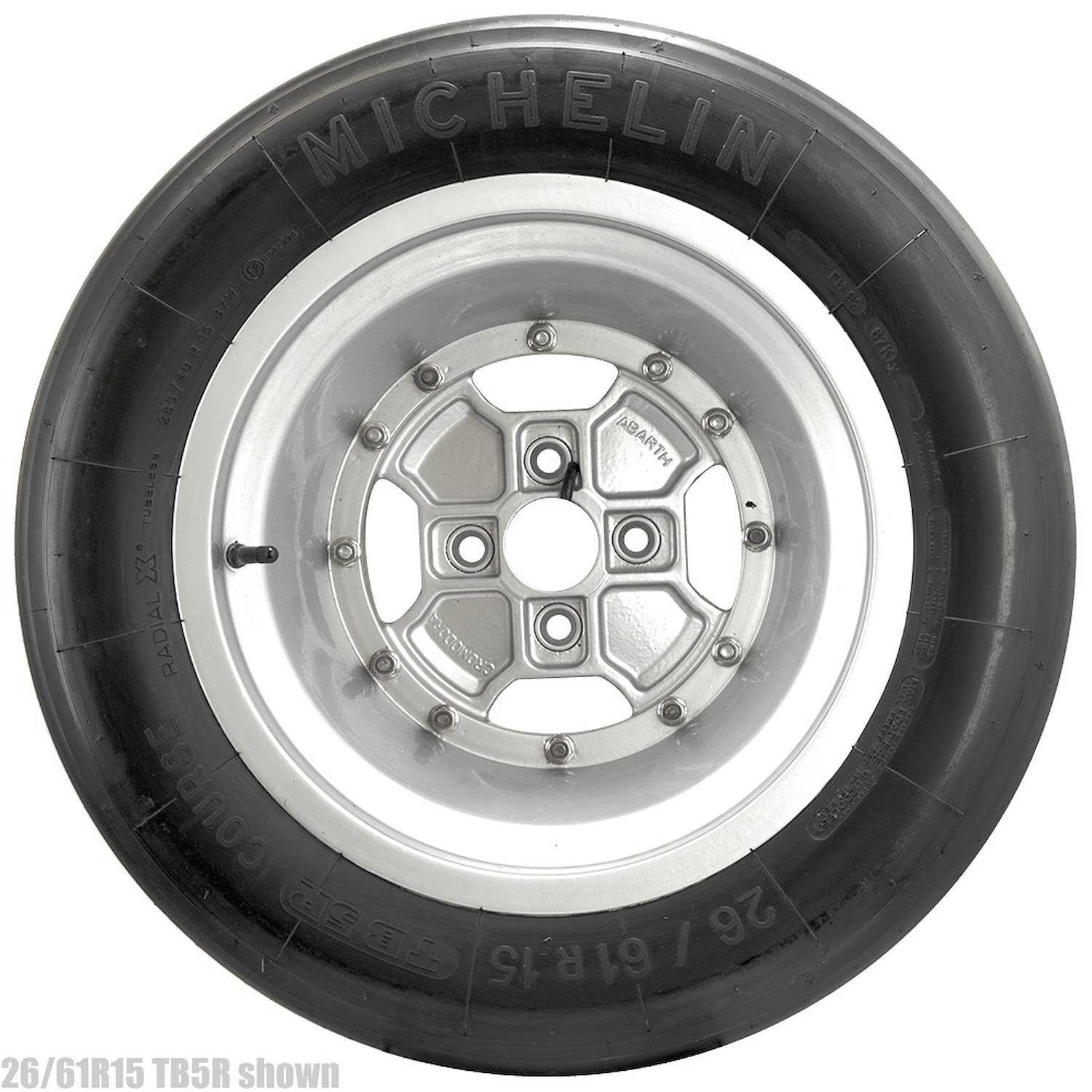 8062 Tire, Michelin TB5+, R Medium Compound, 23/62-15