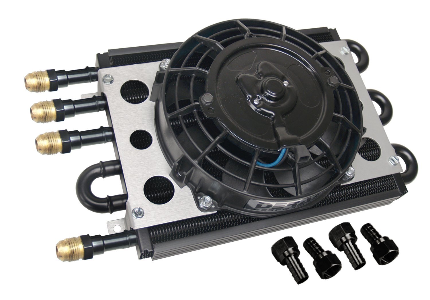 Dual Circuit Cooler With Fan Kit 4 Pass & 2 Pass Configuration