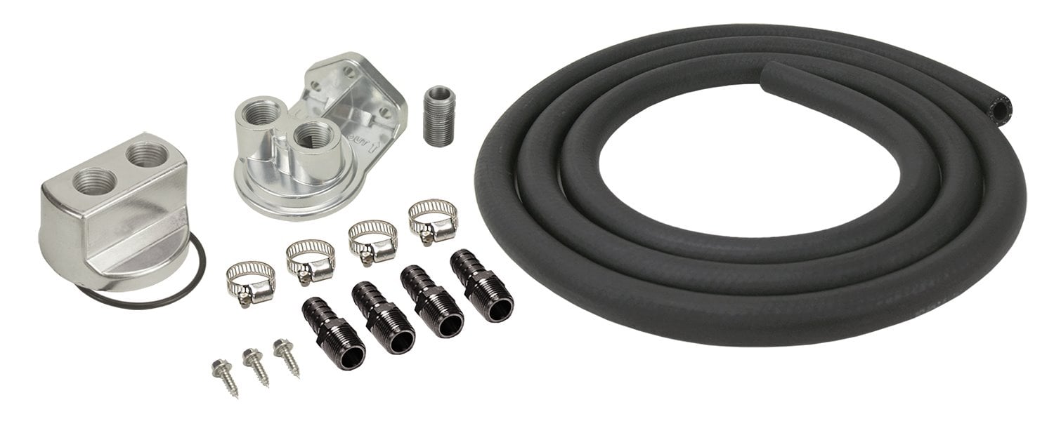 Remote Oil Filter Kit Engine Thread Size: 3/4"-16