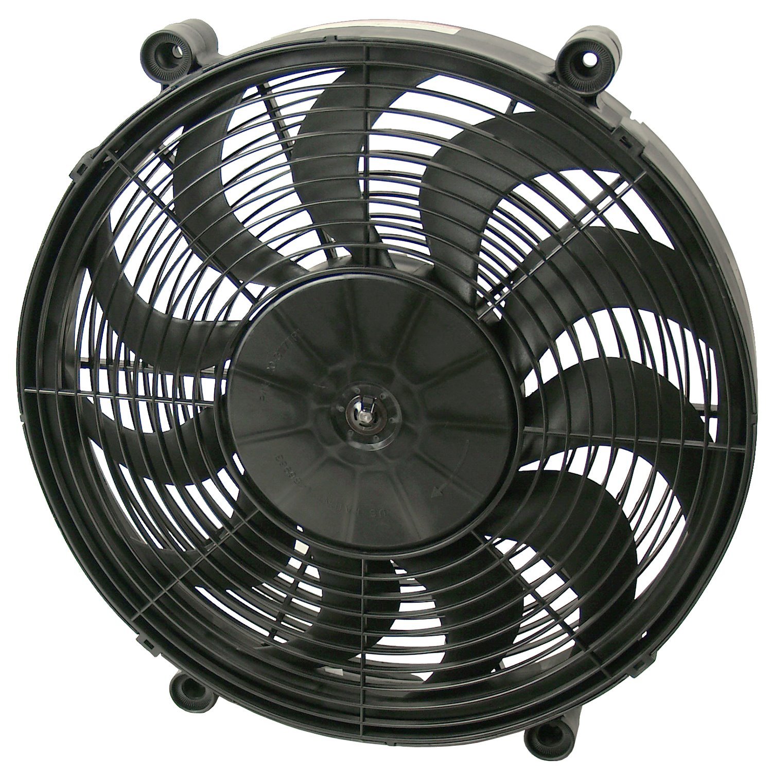 17" High Output Single RAD Electric Fan - Premium Mounting Kit 2400/1800 cfm
