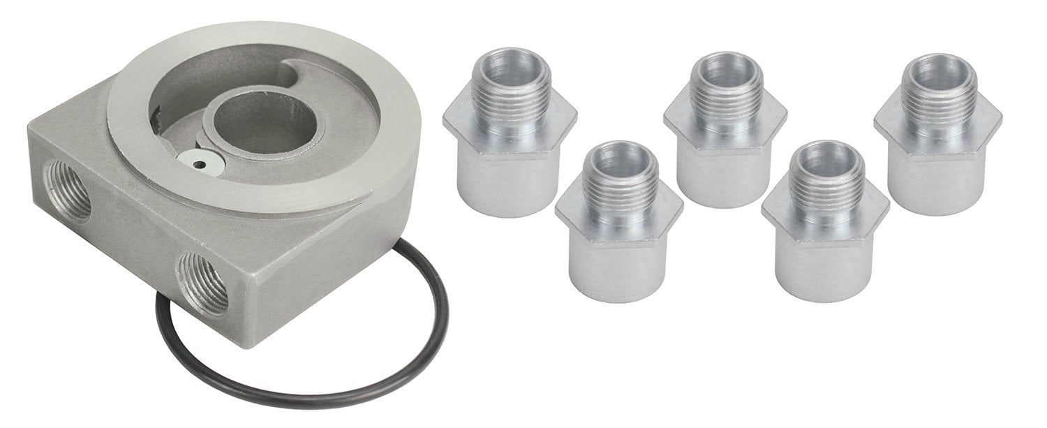 Low Profile Thermostatic Sandwich Adapter with Pressure Relief