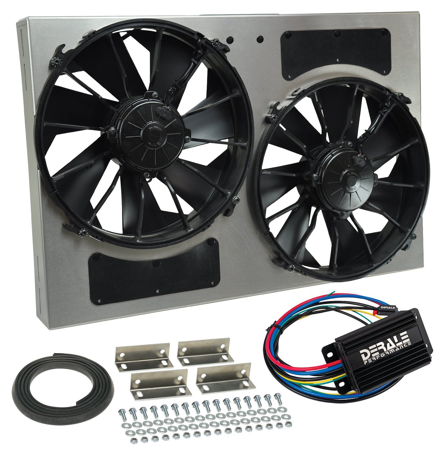 High-Output Dual Fan Assembly With PWM Controller