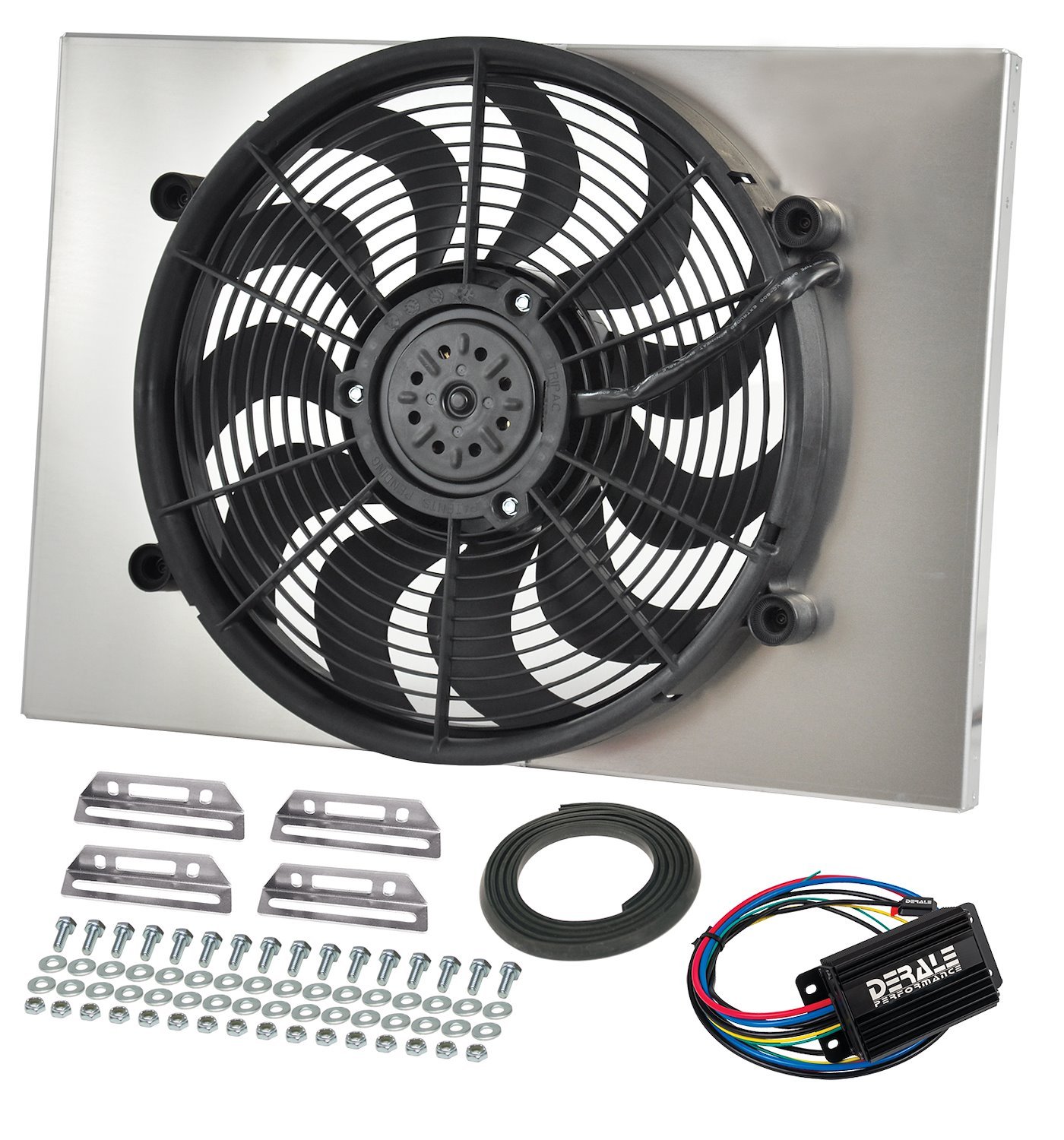Multi-Speed Puller Fan With PWM Controller In Aluminum