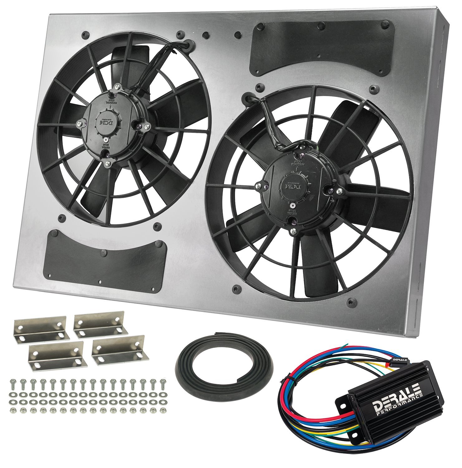 High-Output Dual Fan Assembly With PWM Controller