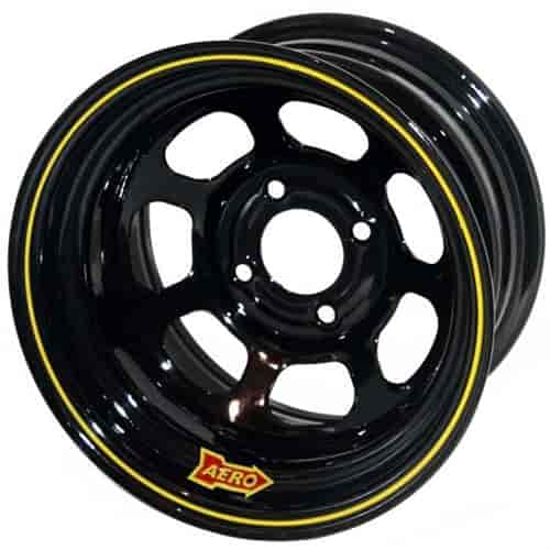 30 Series 13" x 10" Black Roll-Formed Race Wheel