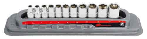 11-Piece 1/4 in. Drive Shallow Metric Socket Set