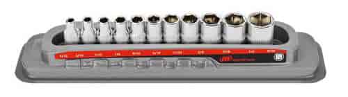 11-Piece 1/4 in. Drive Shallow SAE Socket Set