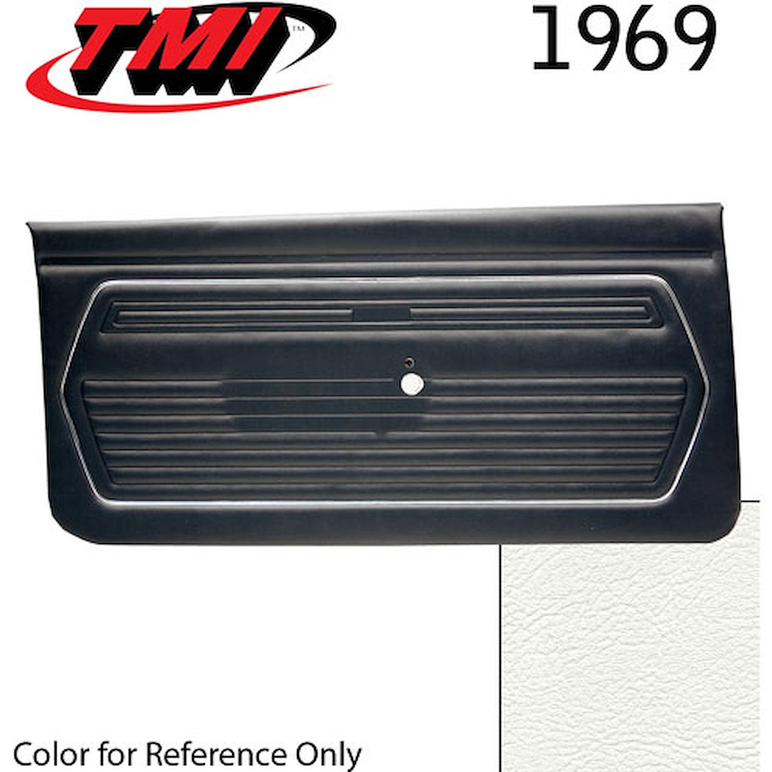 Standard Window Casing 10-80209-2305 IVORY/BRIGHT WHITE - 1969 CAMARO STANDARD DOOR PANELS ...