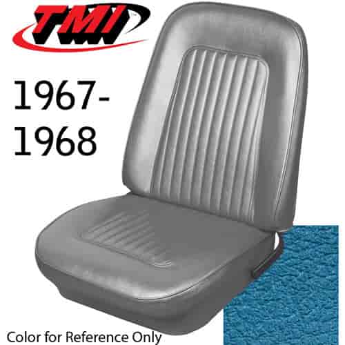 43-80207-3297 MEDIUM BLUE METALLIC 1968 - CAMARO FRONT BUCKET SEATS ONLY