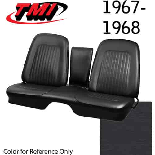 43-80307-2295 BLACK MADRID 1967-68 - CAMARO STANDARD FRONT BENCH SEATS ONLY